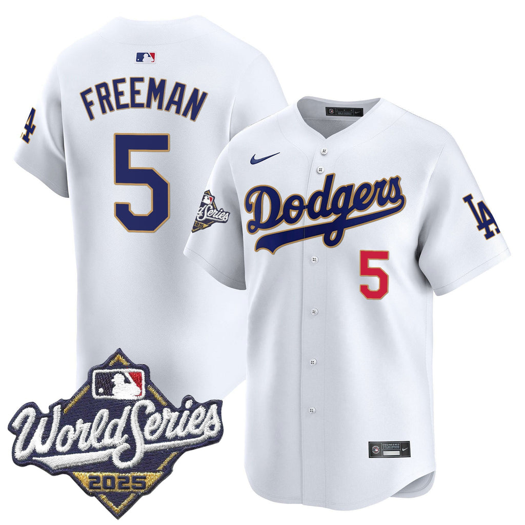 Men’s 2025 World Series Gold Trim Vapor Premier Limited Jersey