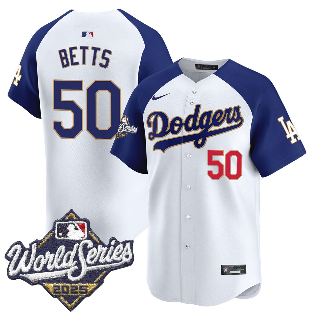 Men’s 2025 World Series Gold Trim Vapor Premier Limited Jersey