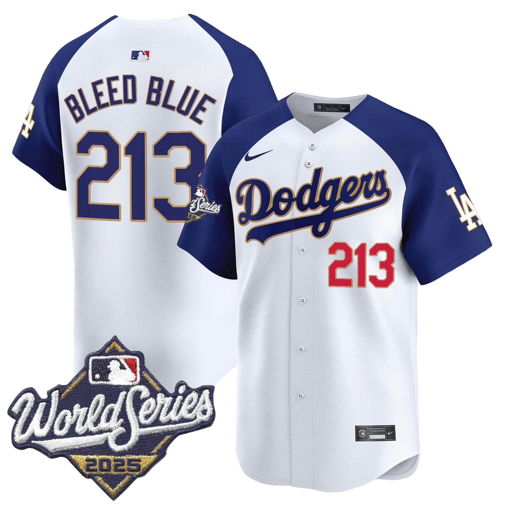 Men’s 2025 World Series Gold Trim Vapor Premier Limited Jersey