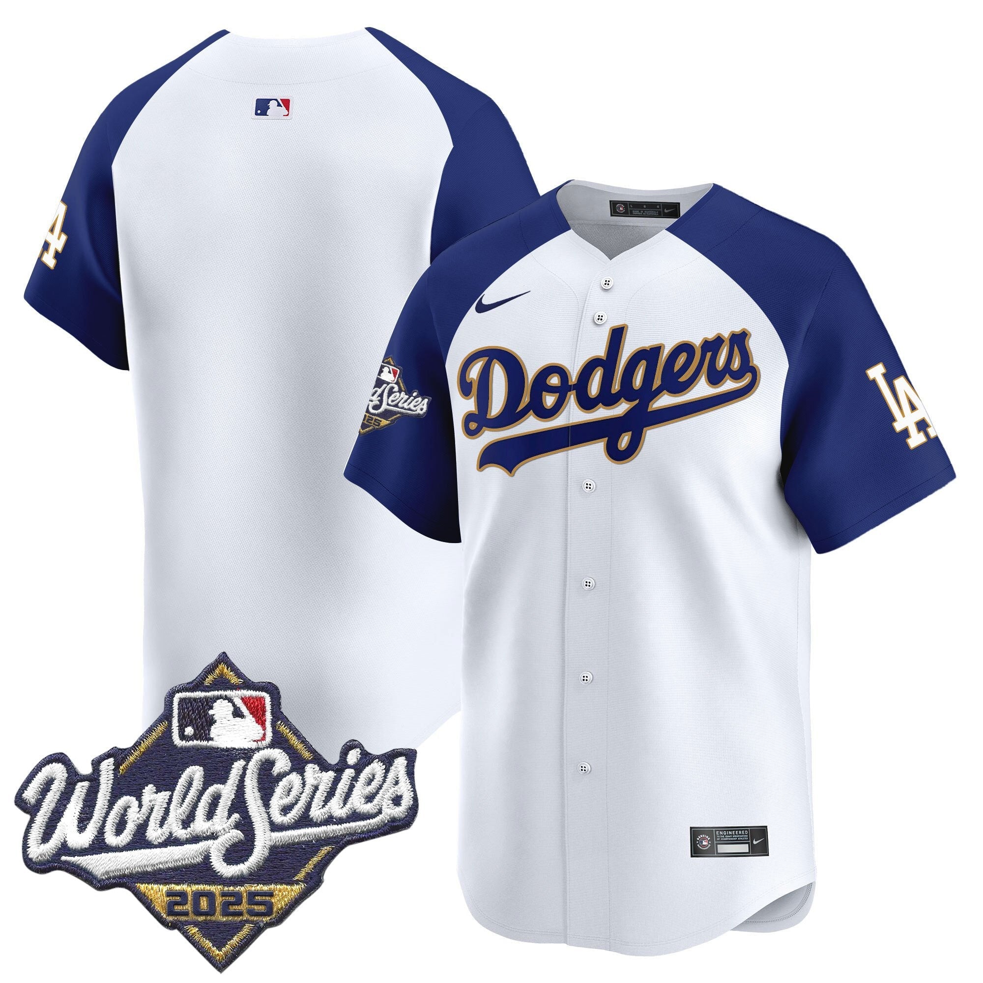 Men’s 2025 World Series Gold Trim Vapor Premier Limited Jersey