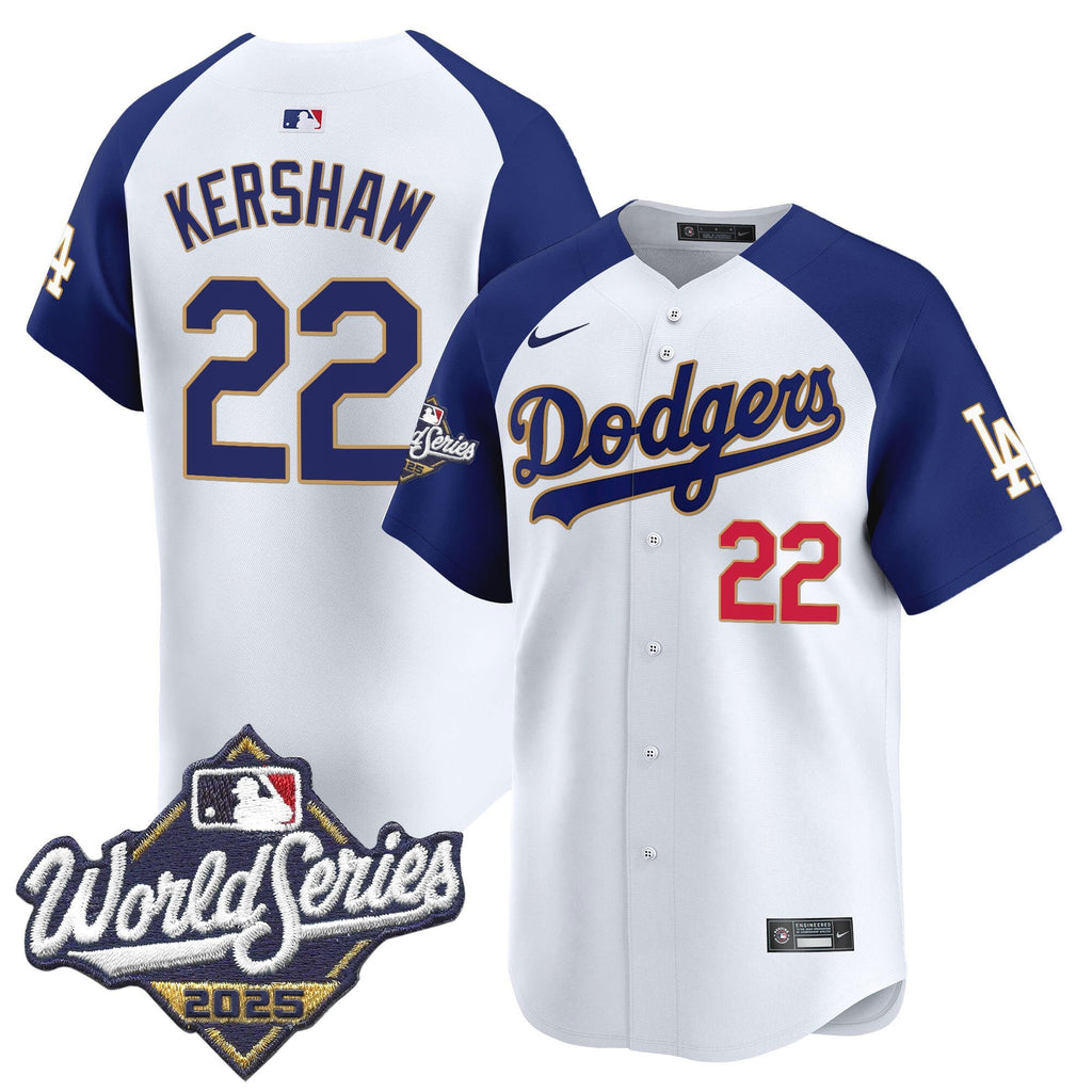 Men’s 2025 World Series Gold Trim Vapor Premier Limited Jersey