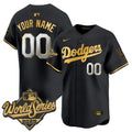 2025 World Series Gold Trim Vapor Premier Limited Custom Jersey