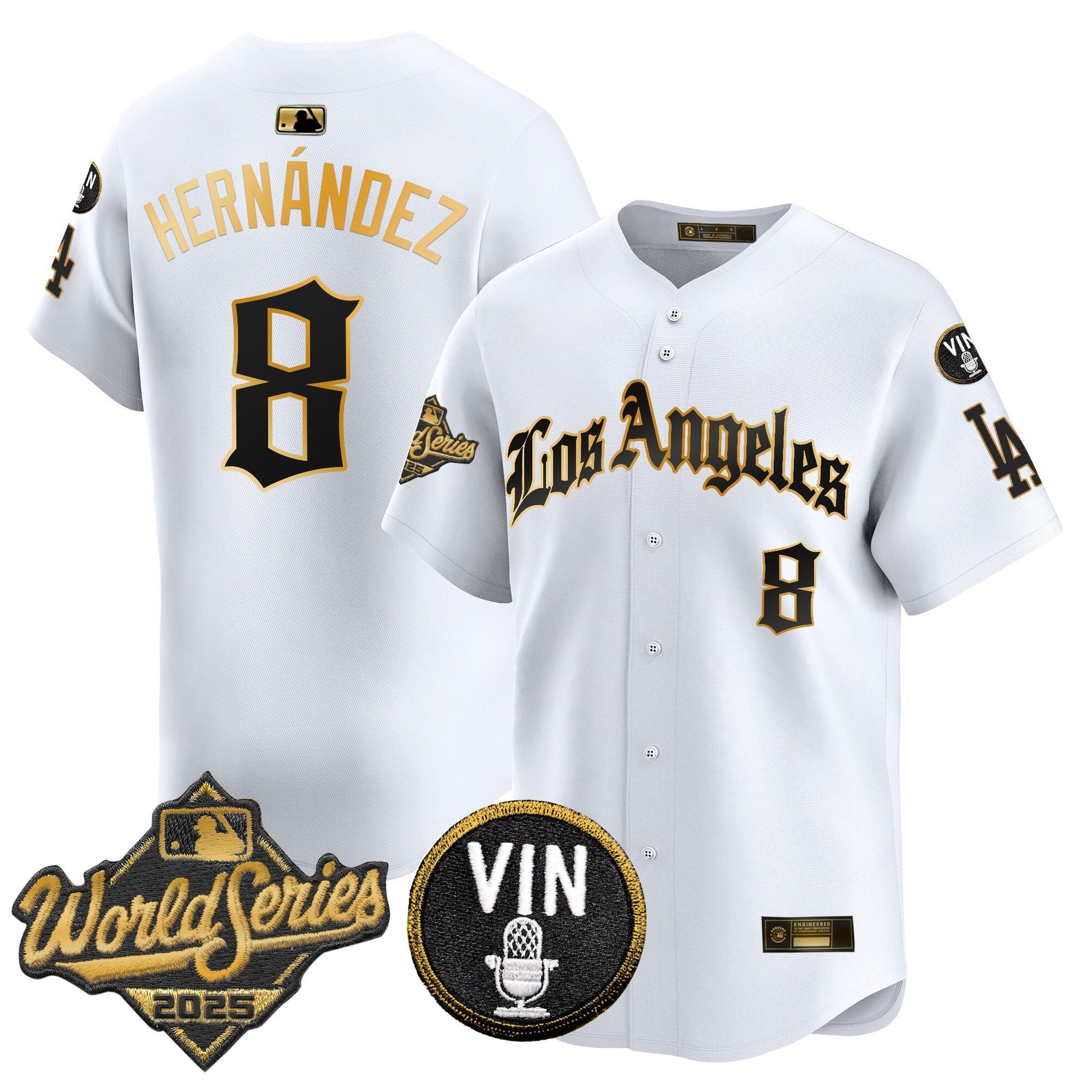 Men’s 2025 World Series Vapor Premier Limited Jersey – LA Gothic Edition
