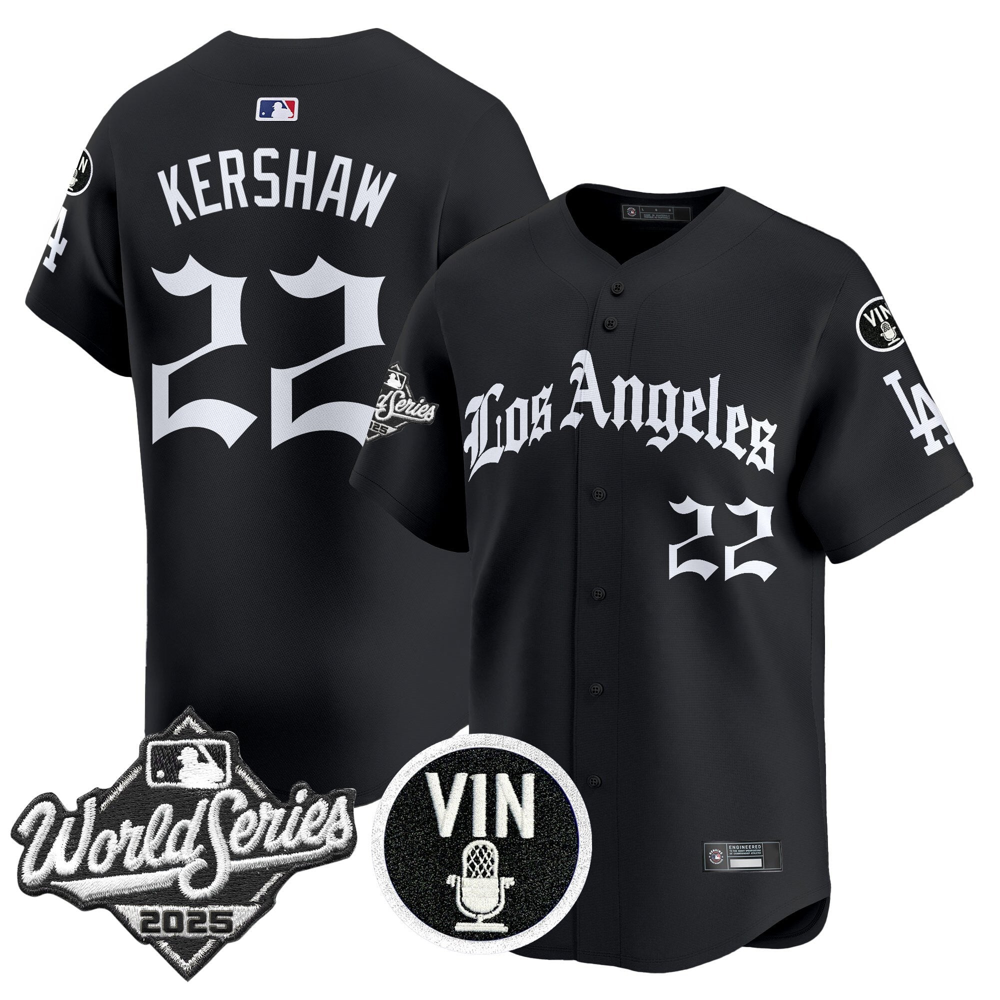 Men’s 2025 World Series Vapor Premier Limited Jersey – LA Gothic Edition