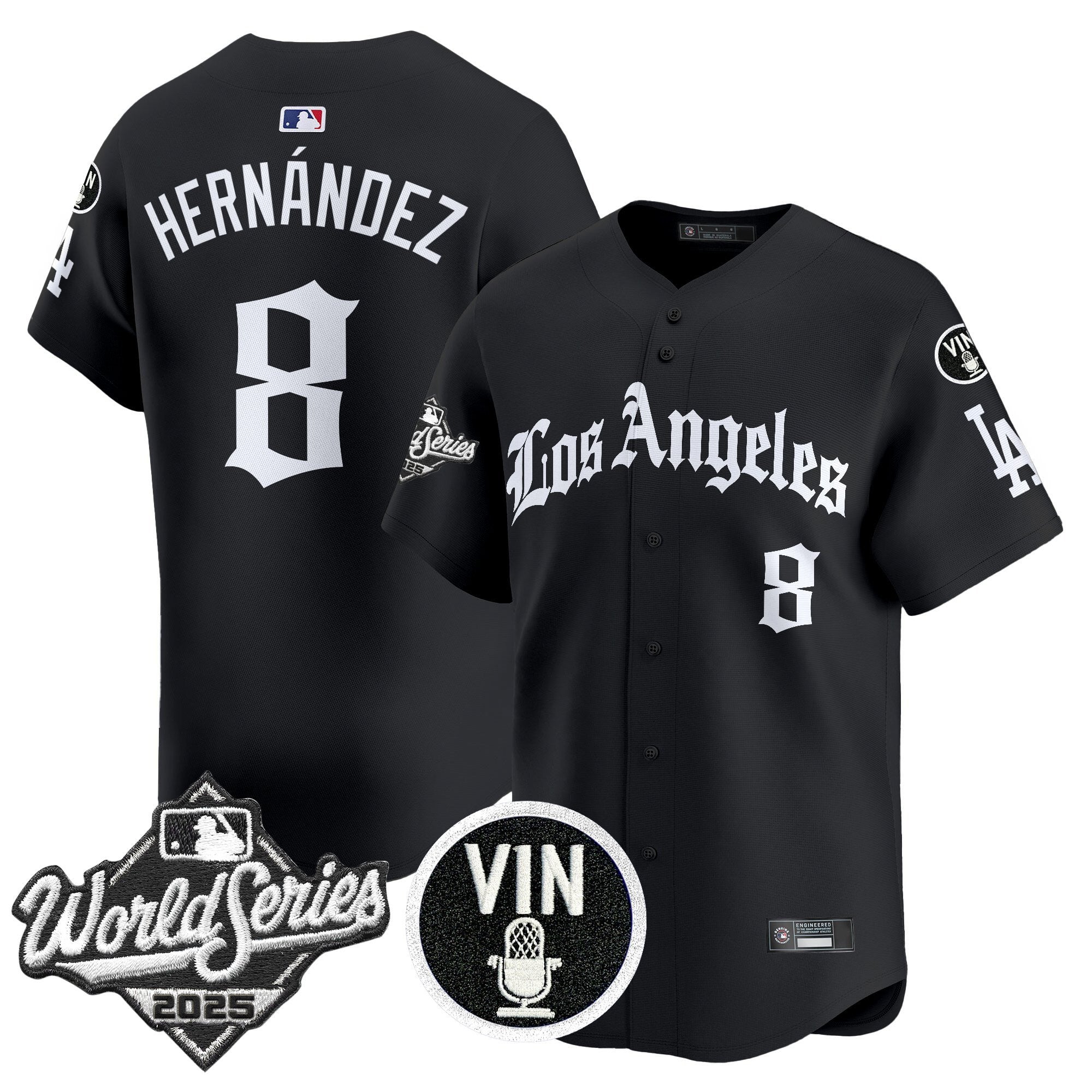 Men’s 2025 World Series Vapor Premier Limited Jersey – LA Gothic Edition