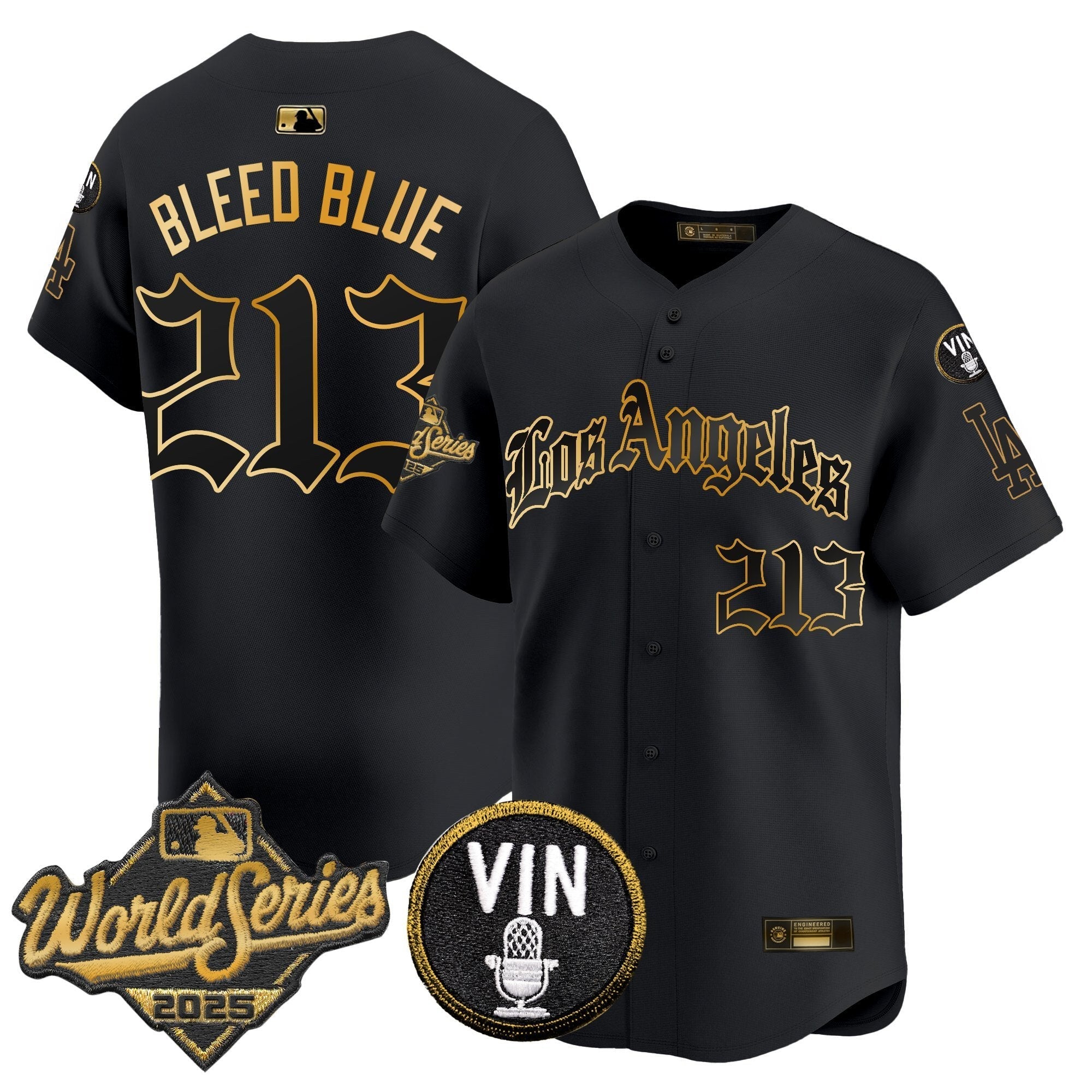 Men’s 2025 World Series Vapor Premier Limited Jersey – LA Gothic Edition