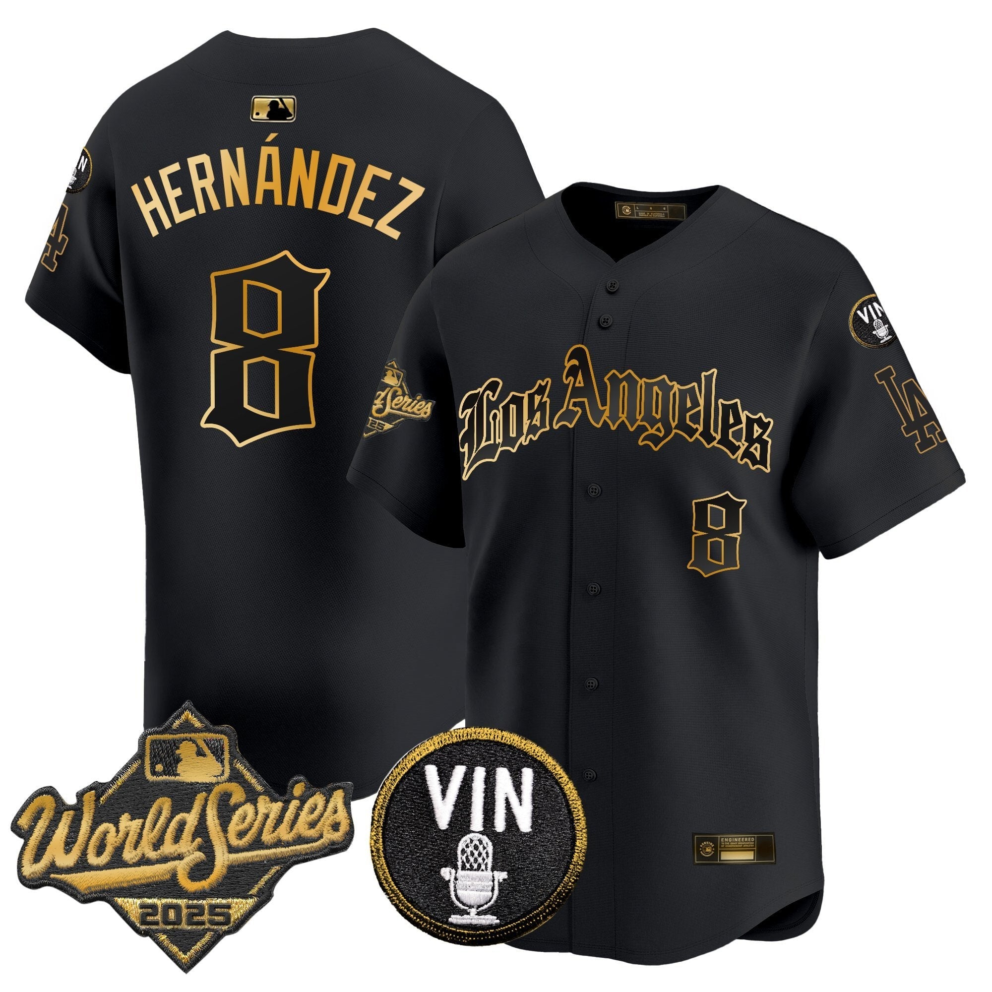 Men’s 2025 World Series Vapor Premier Limited Jersey – LA Gothic Edition
