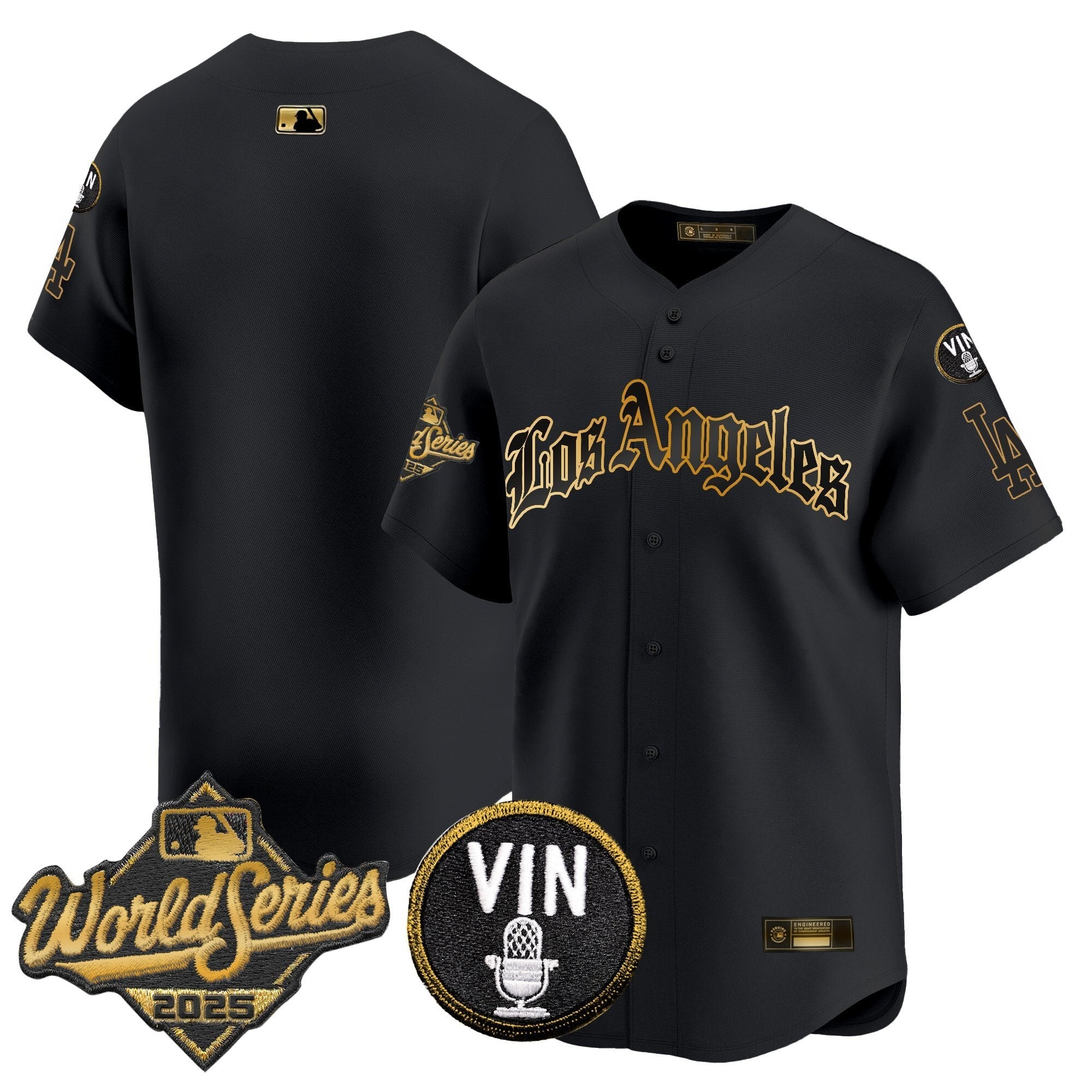 Men’s 2025 World Series Vapor Premier Limited Jersey – LA Gothic Edition