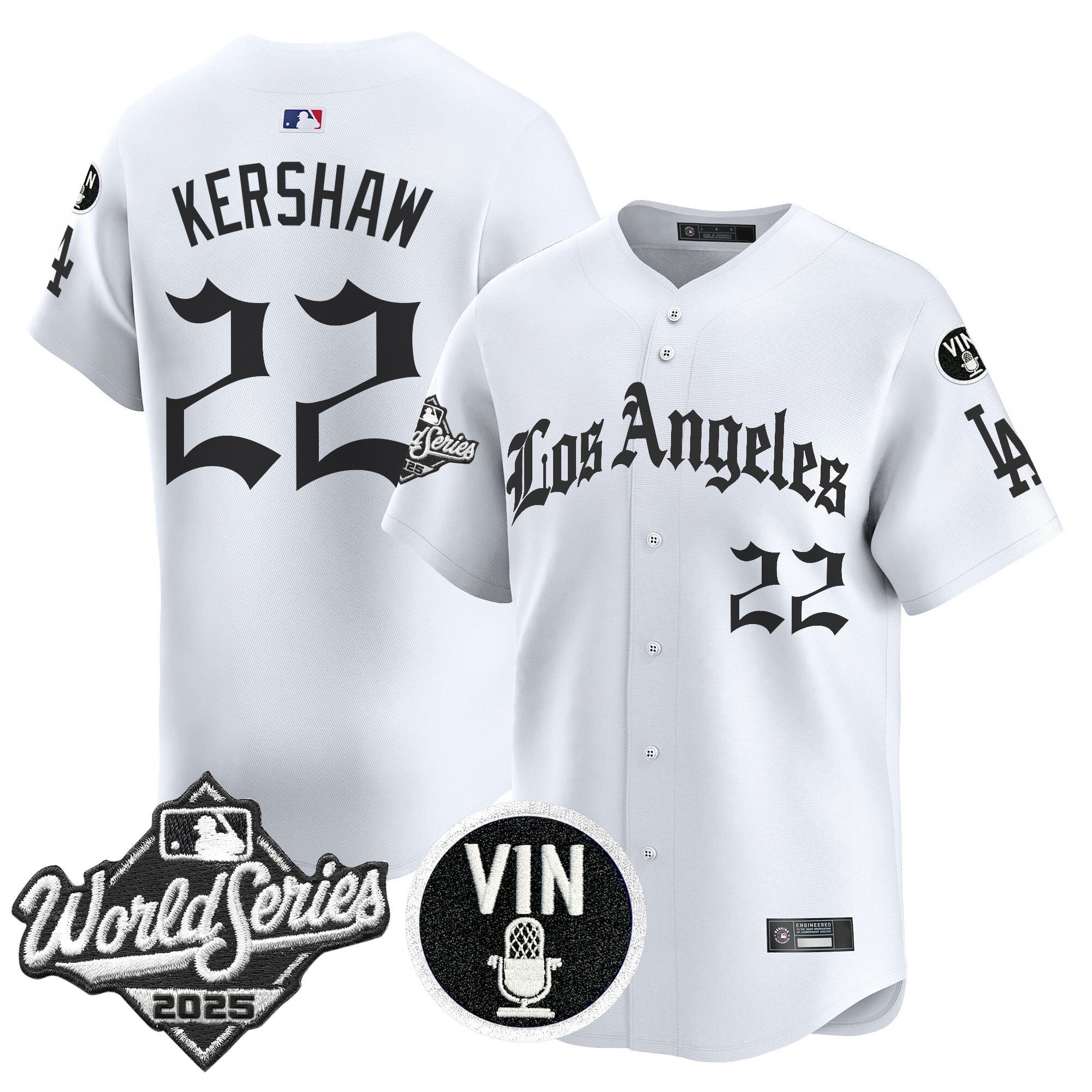 Men’s 2025 World Series Vapor Premier Limited Jersey – LA Gothic Edition