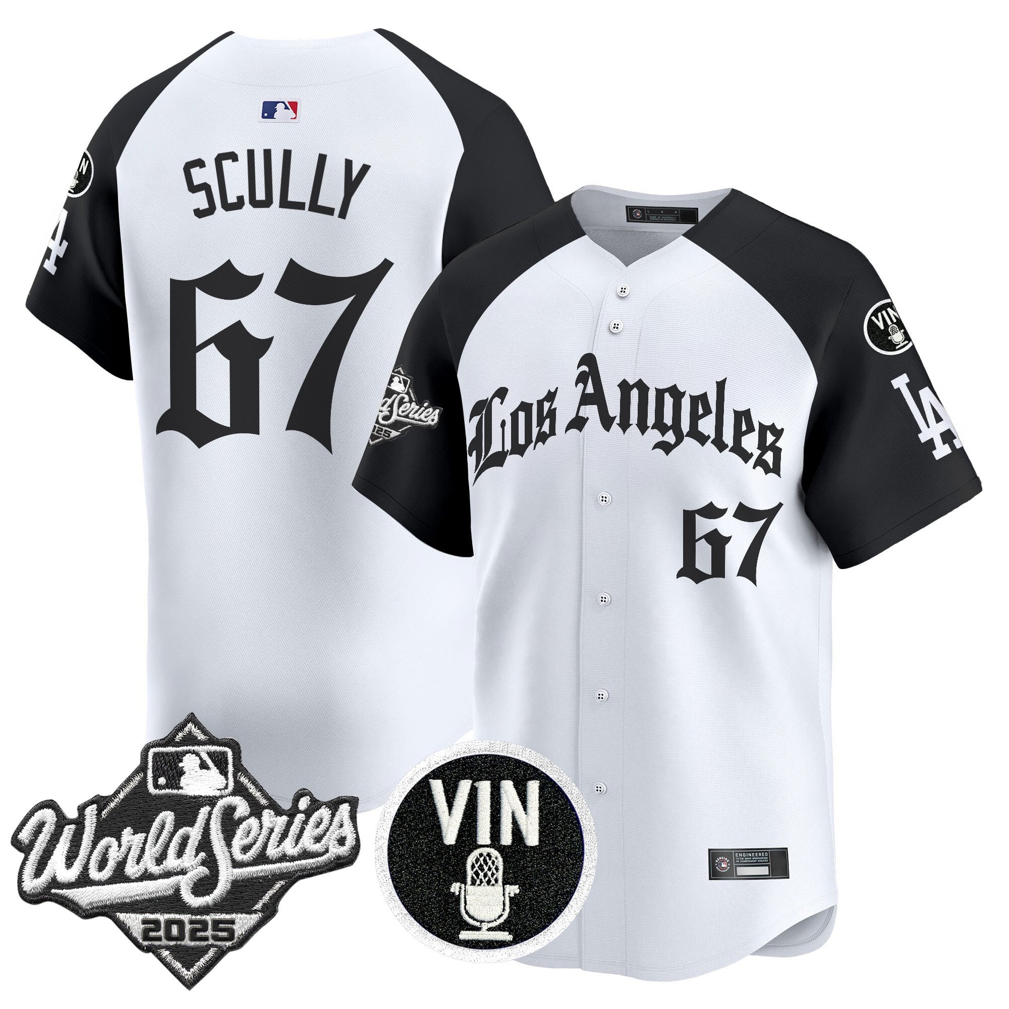 Men’s 2025 World Series Vapor Premier Limited Jersey – LA Gothic Edition
