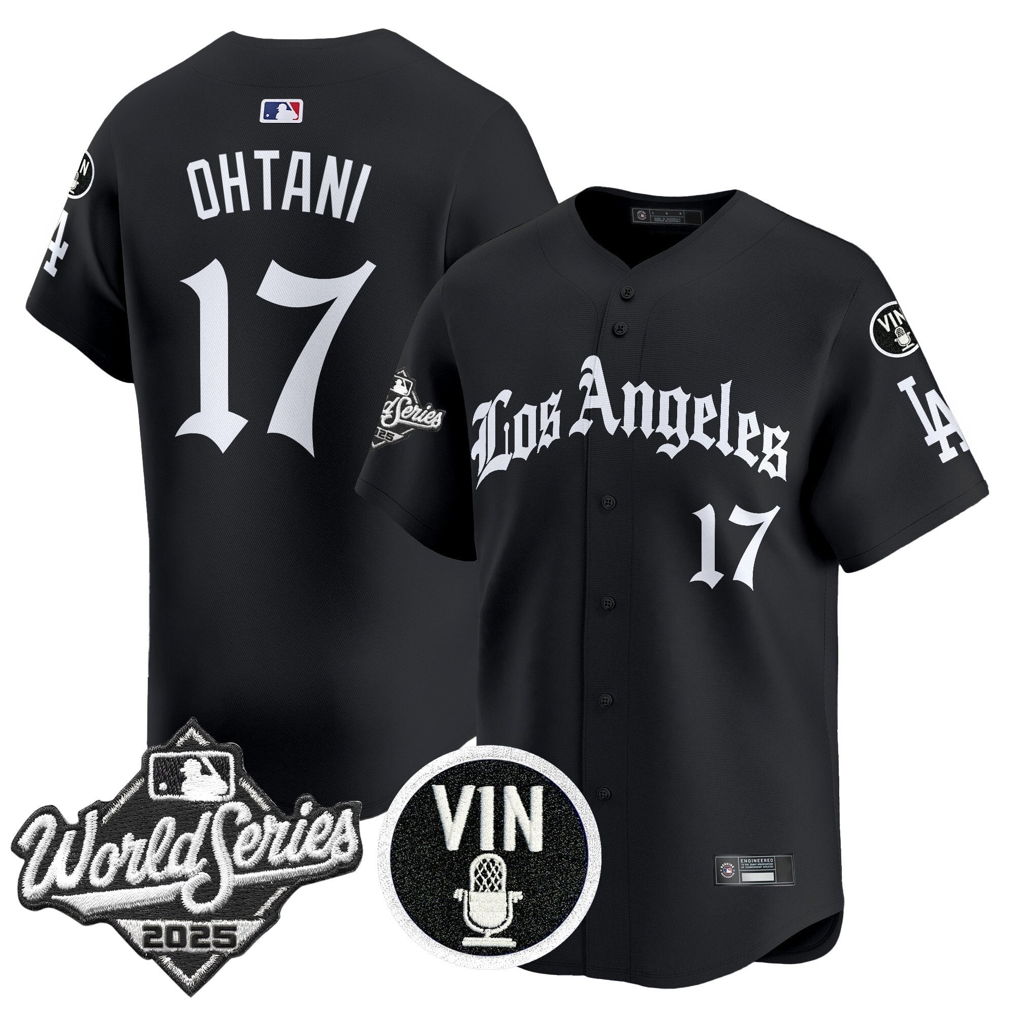 Men’s 2025 World Series Vapor Premier Limited Jersey – LA Gothic Edition
