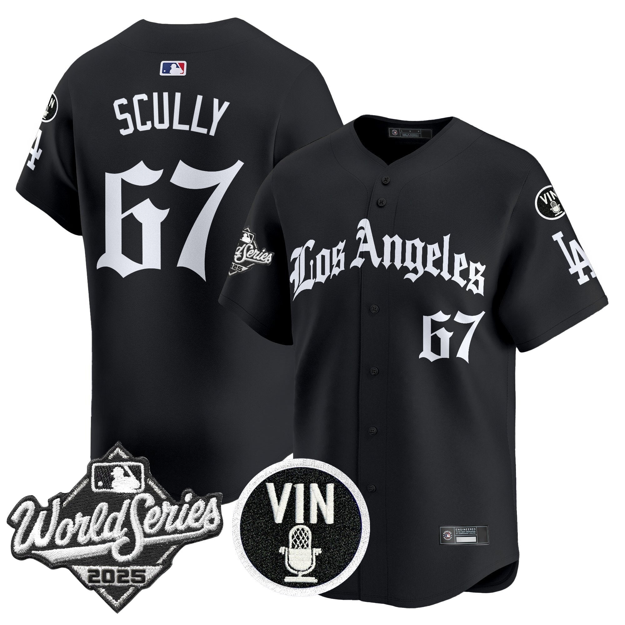 Men’s 2025 World Series Vapor Premier Limited Jersey – LA Gothic Edition