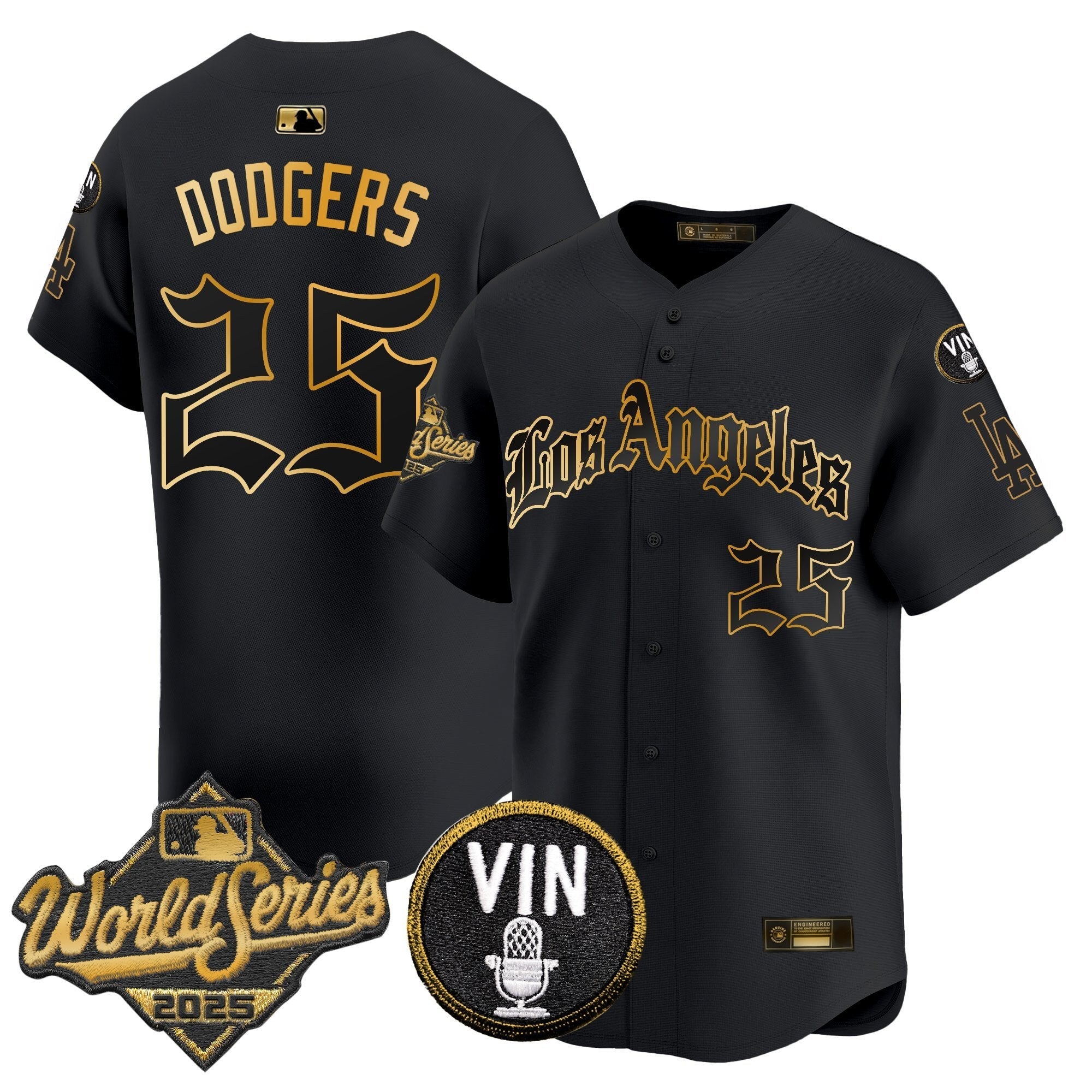 Men’s 2025 World Series Vapor Premier Limited Jersey – LA Gothic Edition
