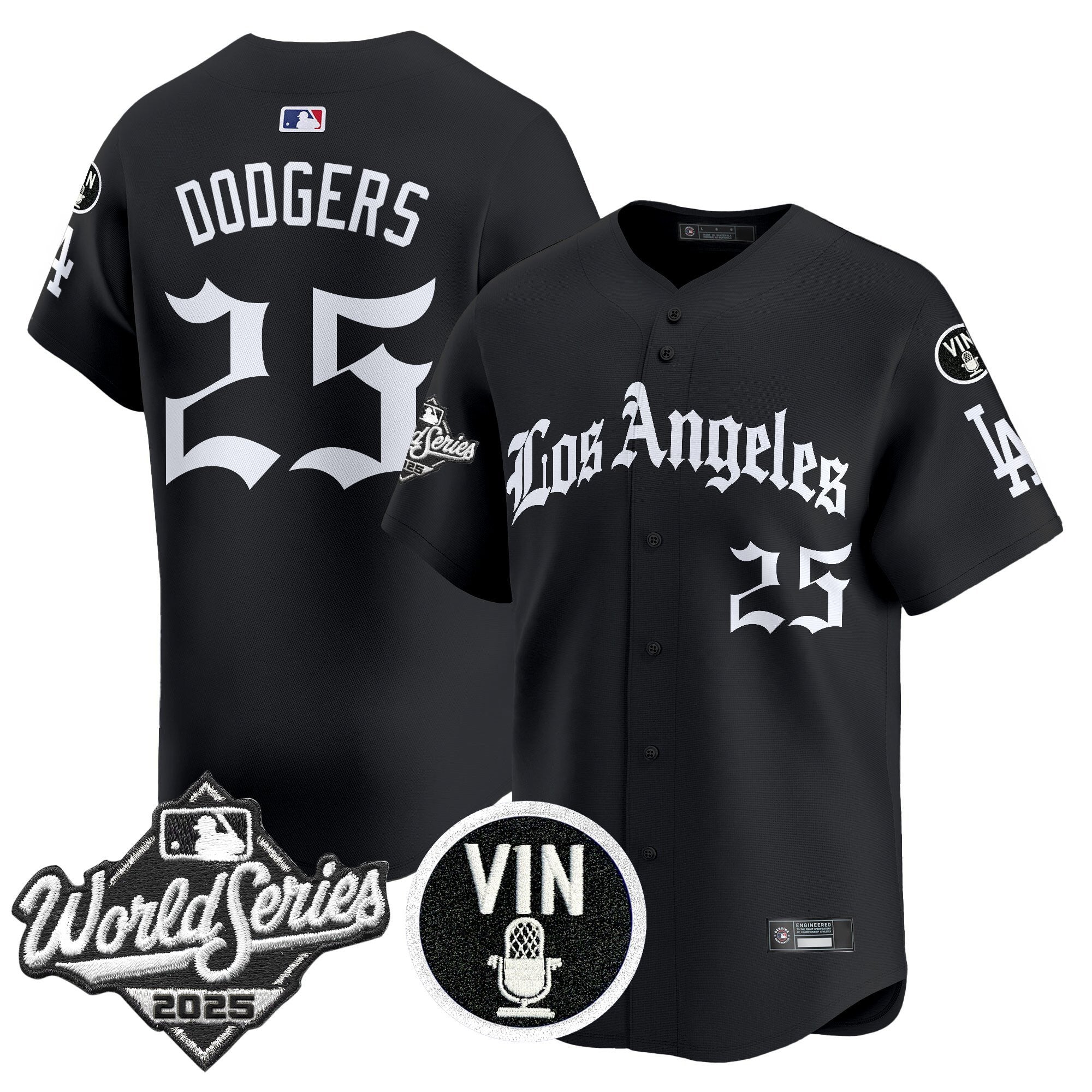 Men’s 2025 World Series Vapor Premier Limited Jersey – LA Gothic Edition