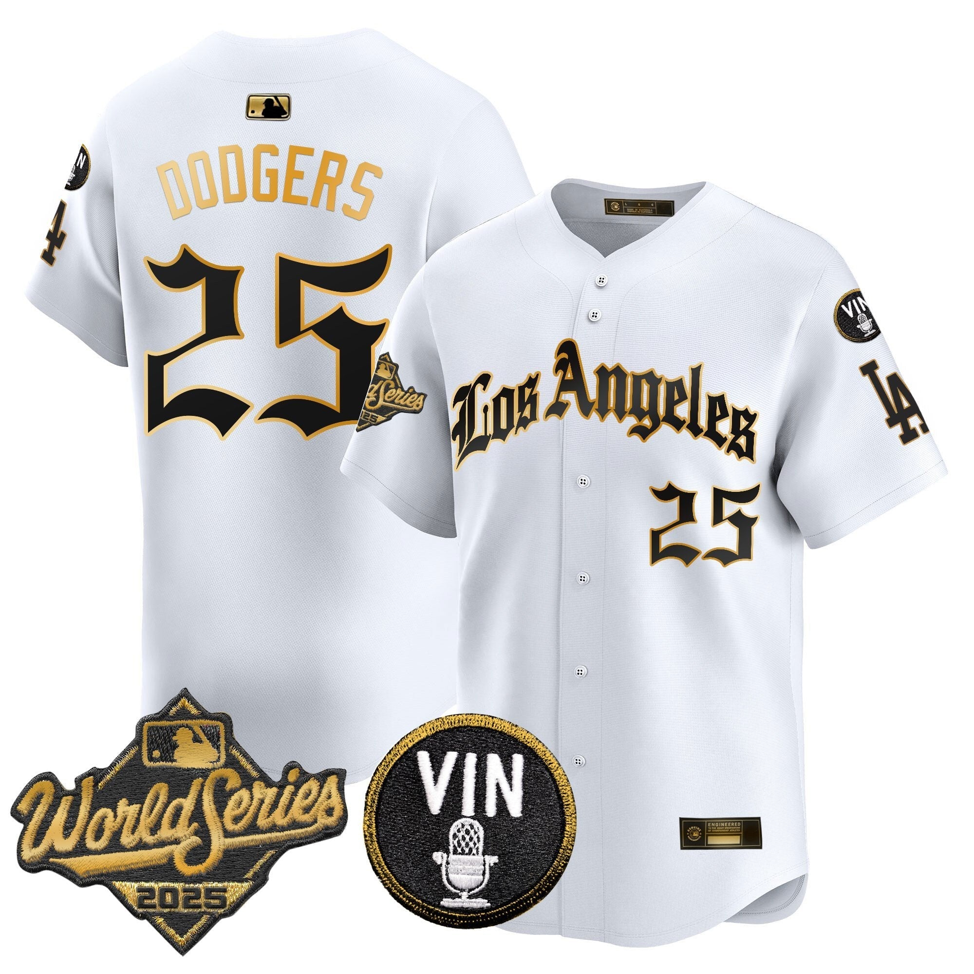 Men’s 2025 World Series Vapor Premier Limited Jersey – LA Gothic Edition