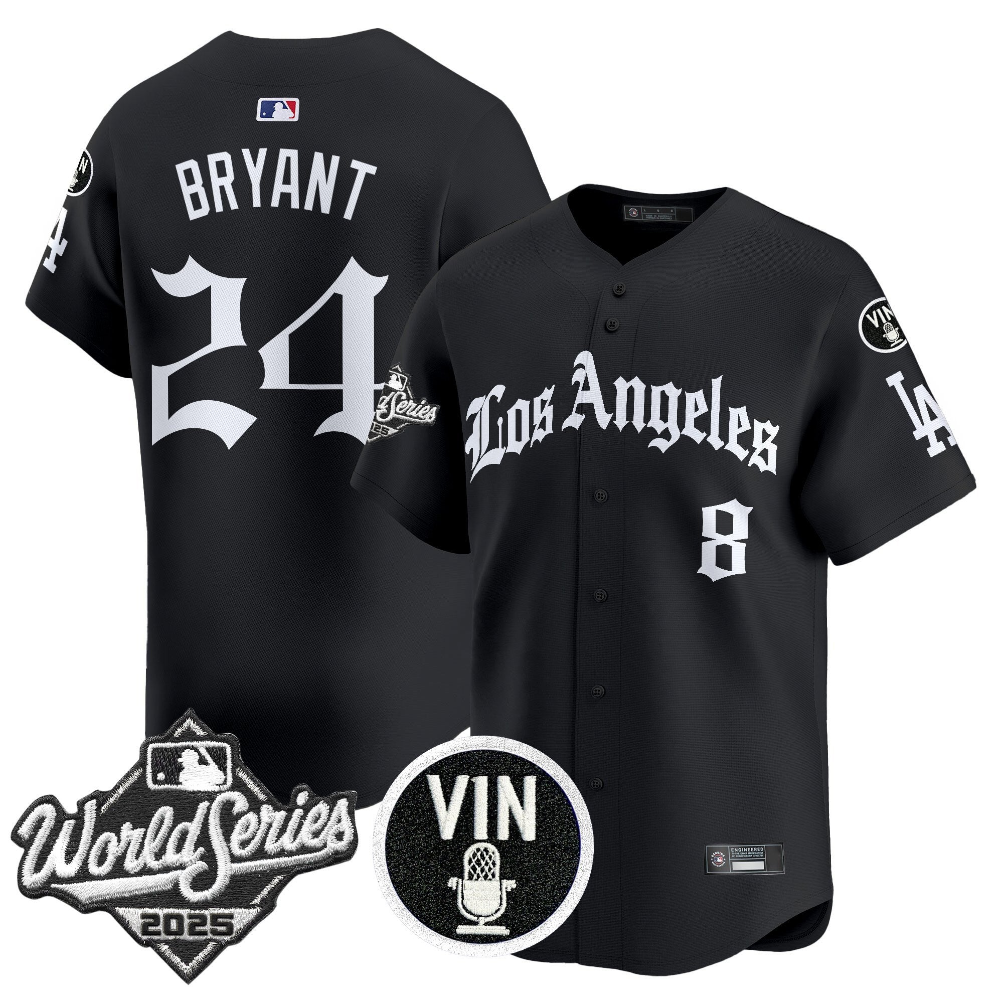 Men’s 2025 World Series Vapor Premier Limited Jersey – LA Gothic Edition