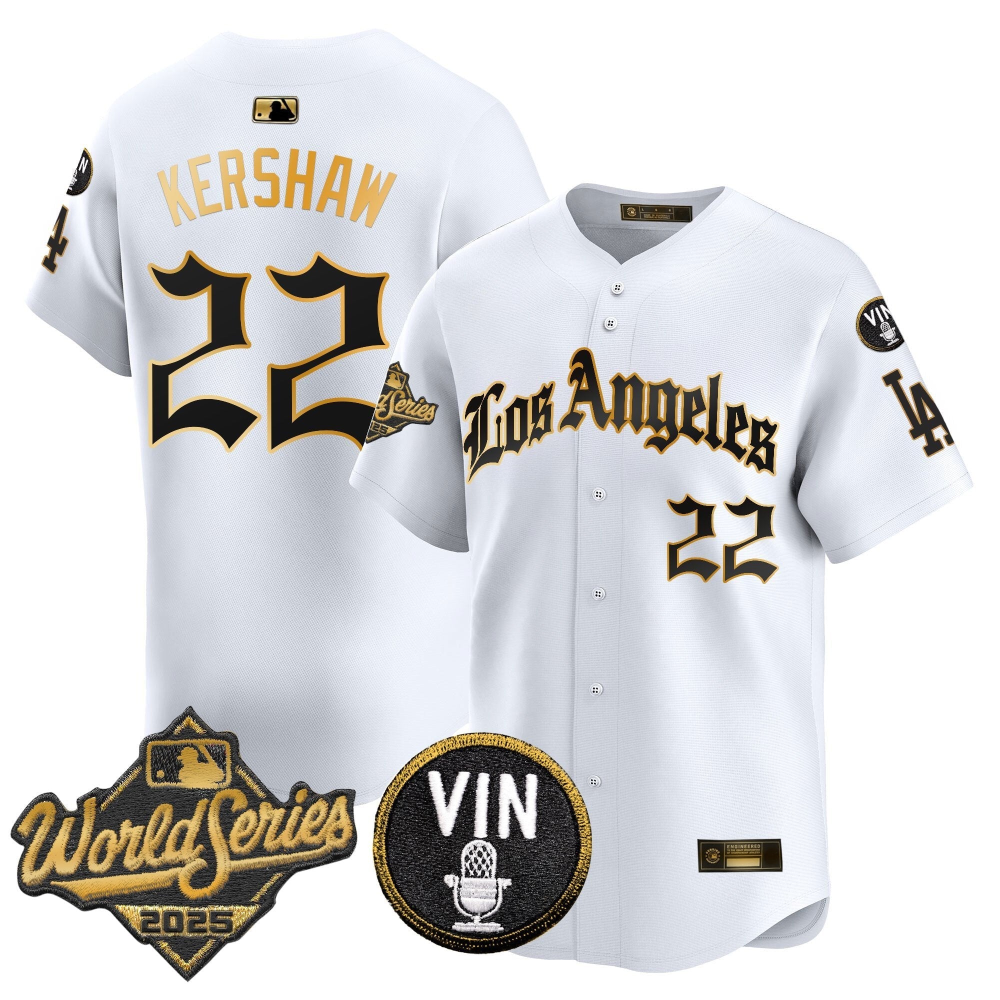 Men’s 2025 World Series Vapor Premier Limited Jersey – LA Gothic Edition