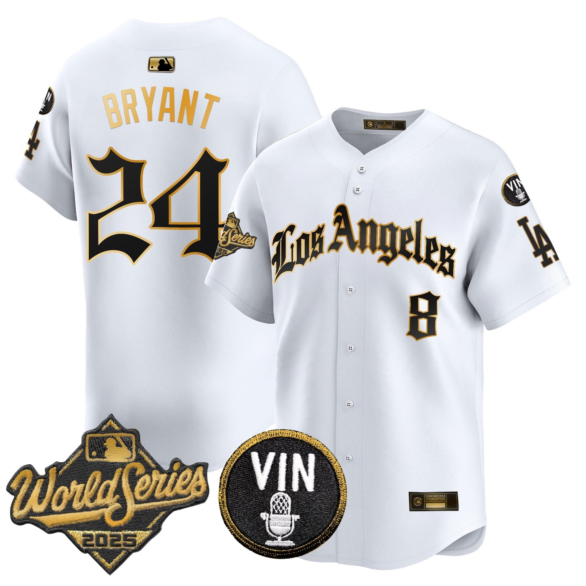 Men’s 2025 World Series Vapor Premier Limited Jersey – LA Gothic Edition