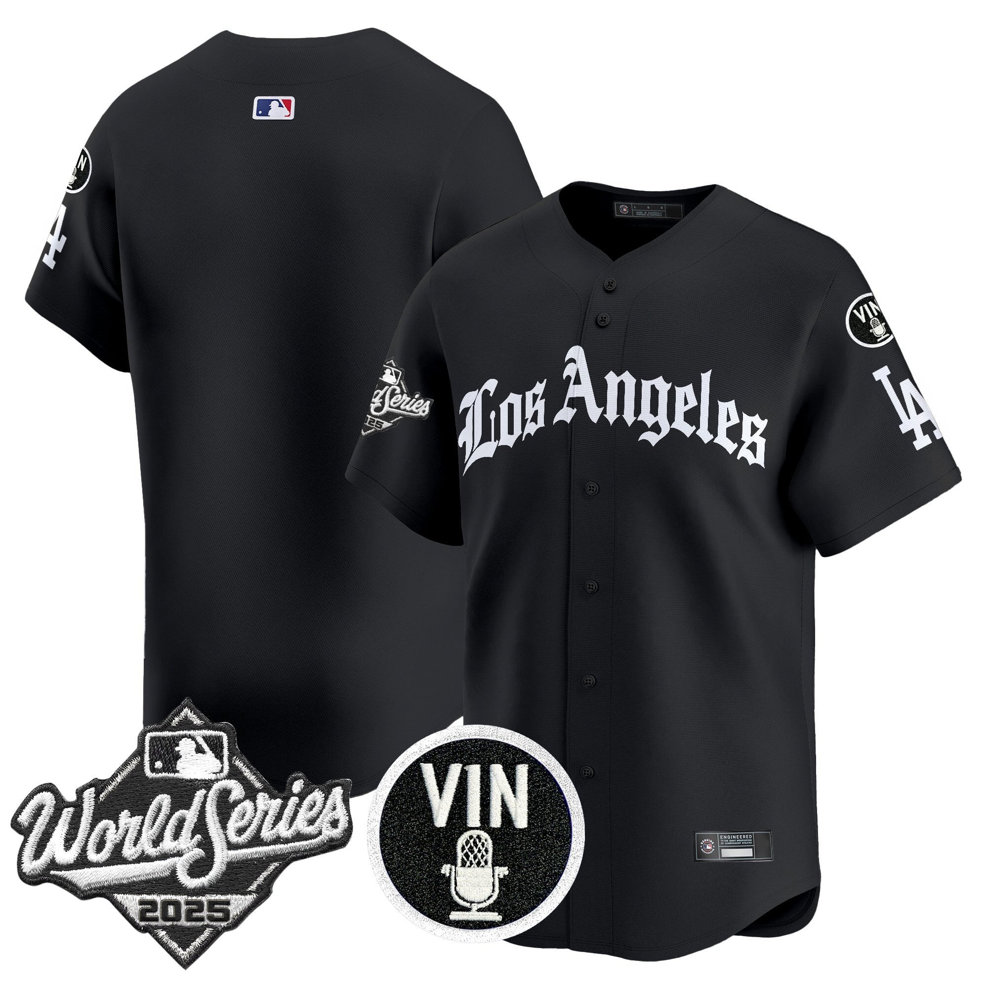 Men’s 2025 World Series Vapor Premier Limited Jersey – LA Gothic Edition