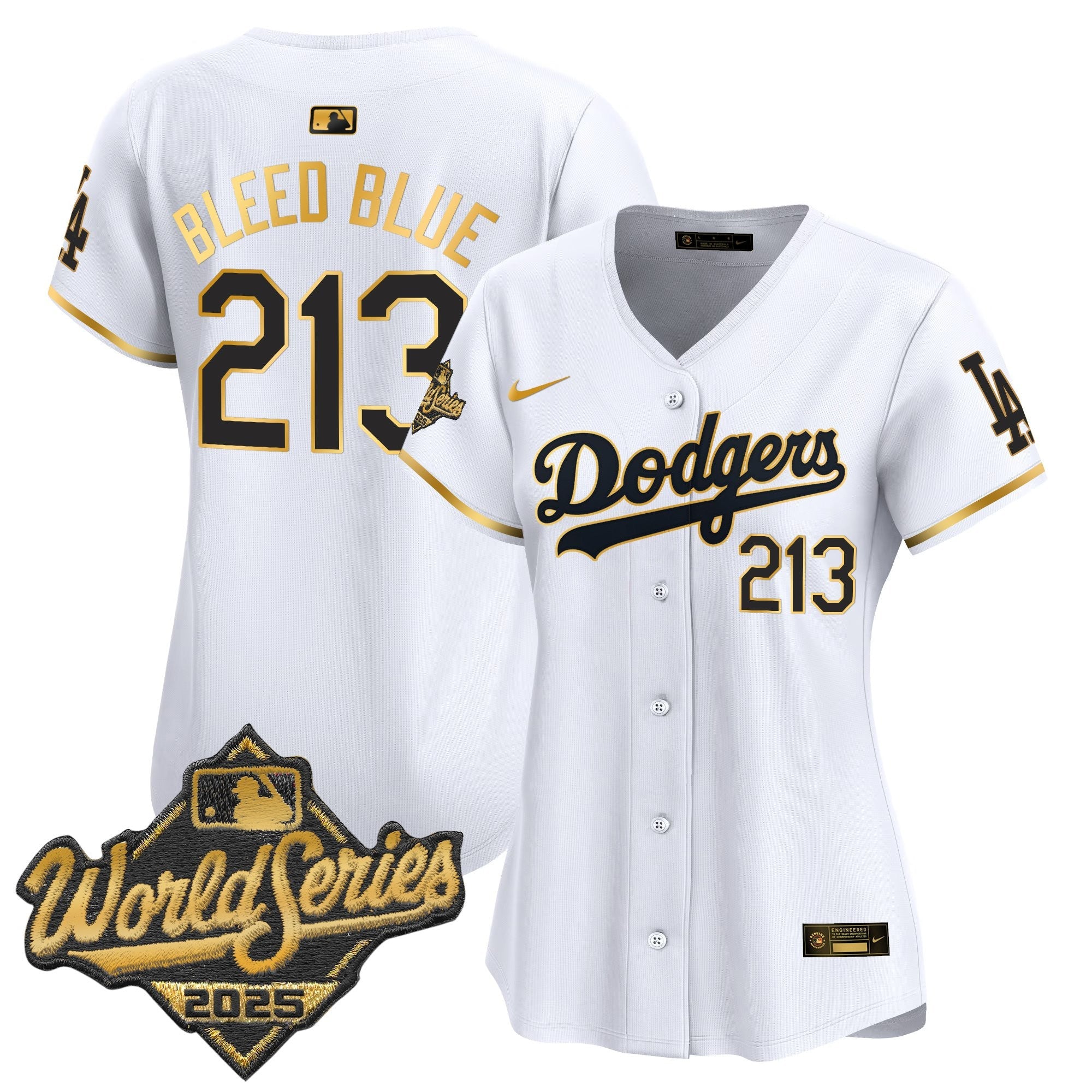 Women’s 2025 World Series Gold Trim Vapor Premier Limited Jersey