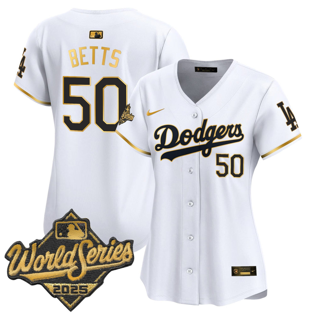 Women’s 2025 World Series Gold Trim Vapor Premier Limited Jersey