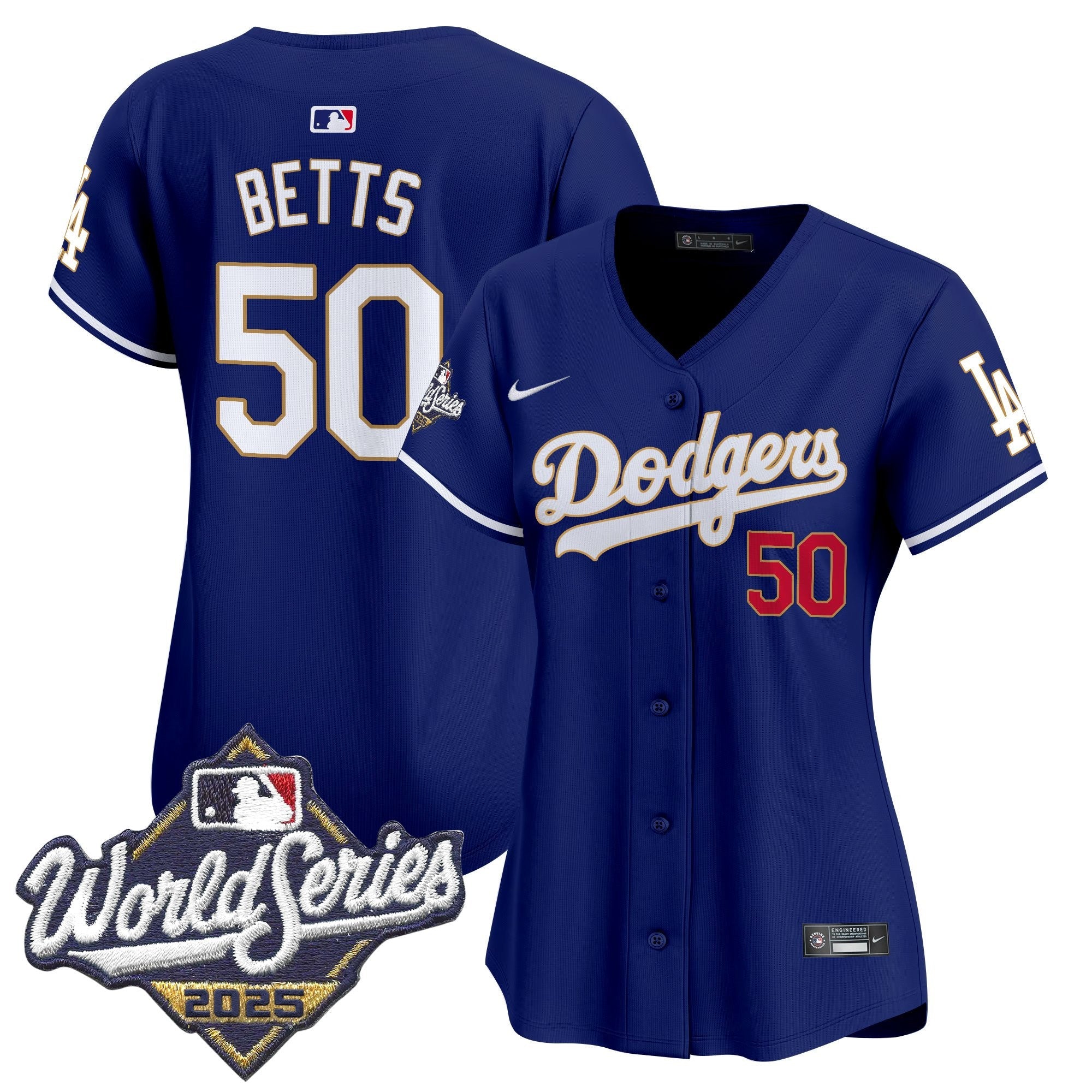 Women’s 2025 World Series Gold Trim Vapor Premier Limited Jersey
