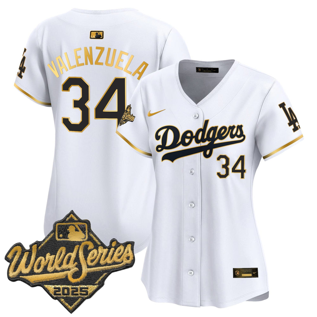 Women’s 2025 World Series Gold Trim Vapor Premier Limited Jersey