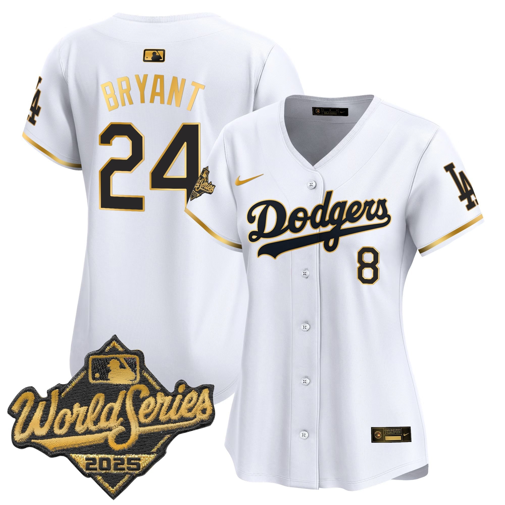 Women’s 2025 World Series Gold Trim Vapor Premier Limited Jersey