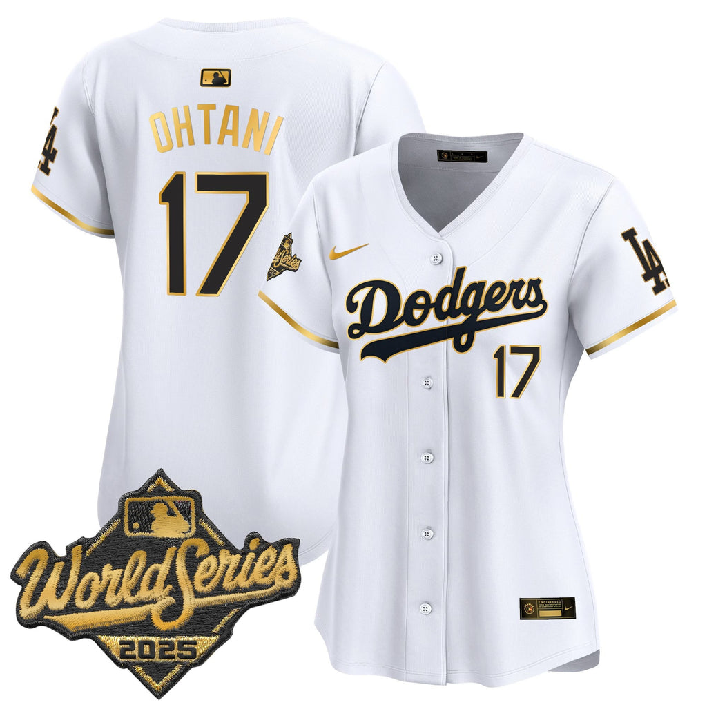 Women’s 2025 World Series Gold Trim Vapor Premier Limited Jersey