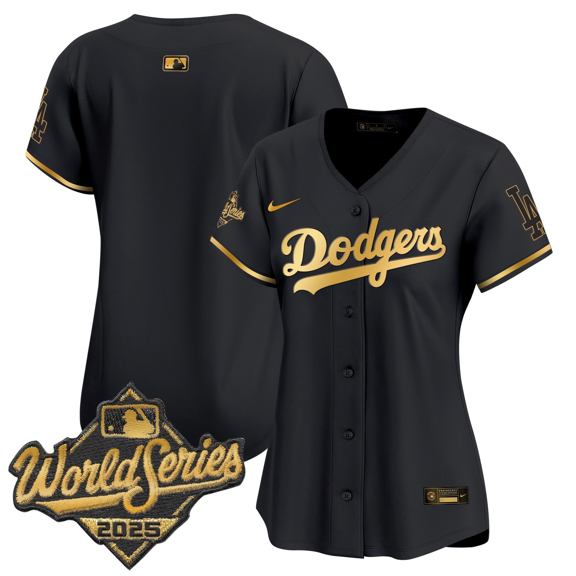 Women’s 2025 World Series Gold Trim Vapor Premier Limited Jersey