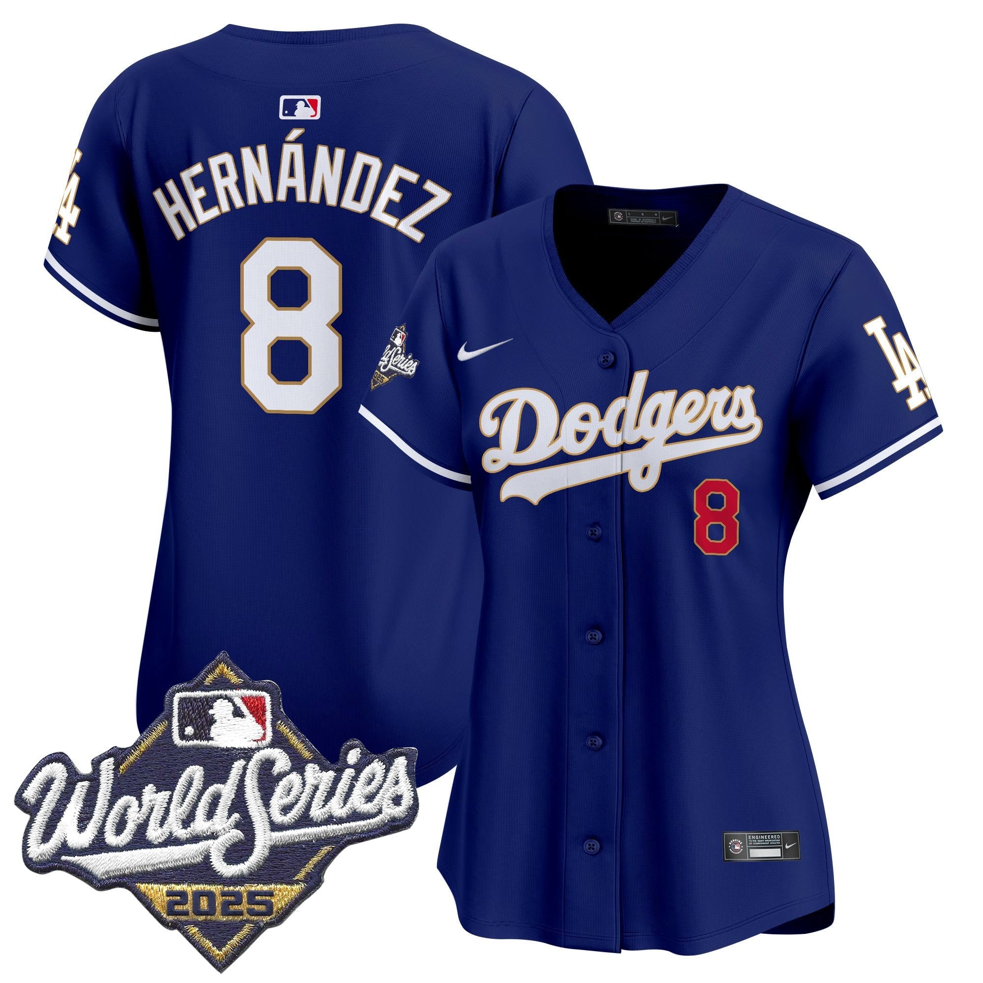 Women’s 2025 World Series Gold Trim Vapor Premier Limited Jersey