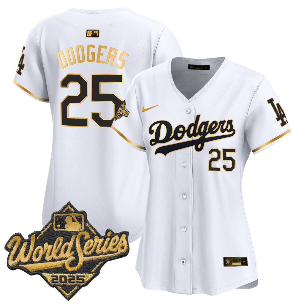 Women’s 2025 World Series Gold Trim Vapor Premier Limited Jersey