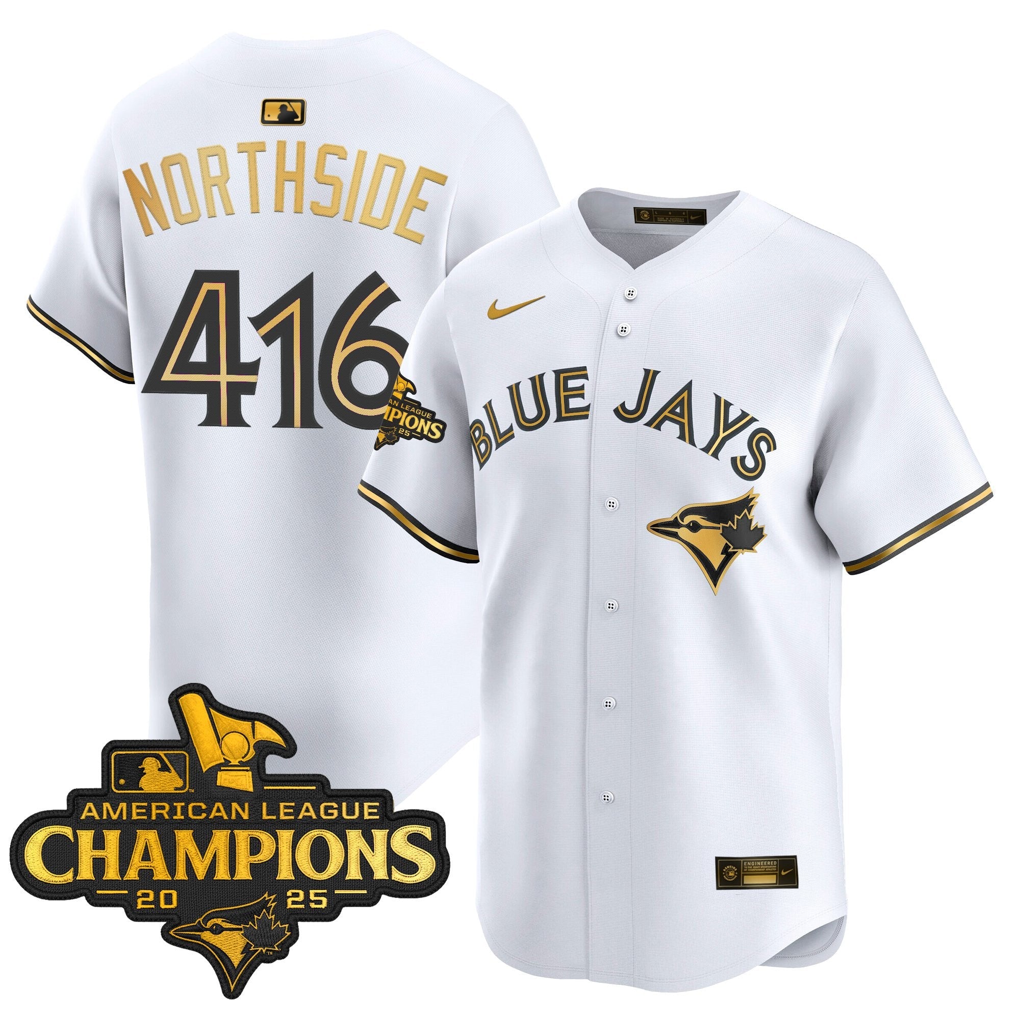 Men’s Toronto 2025 American League Champions Vapor Premier Limited Jersey