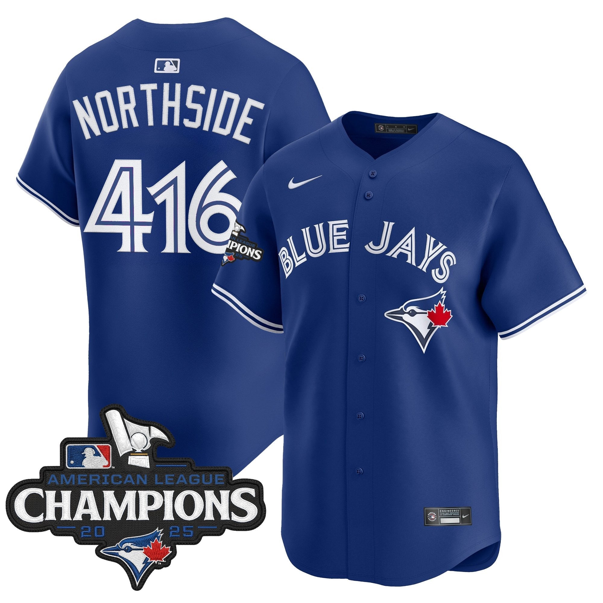 Men’s Toronto 2025 American League Champions Vapor Premier Limited Jersey