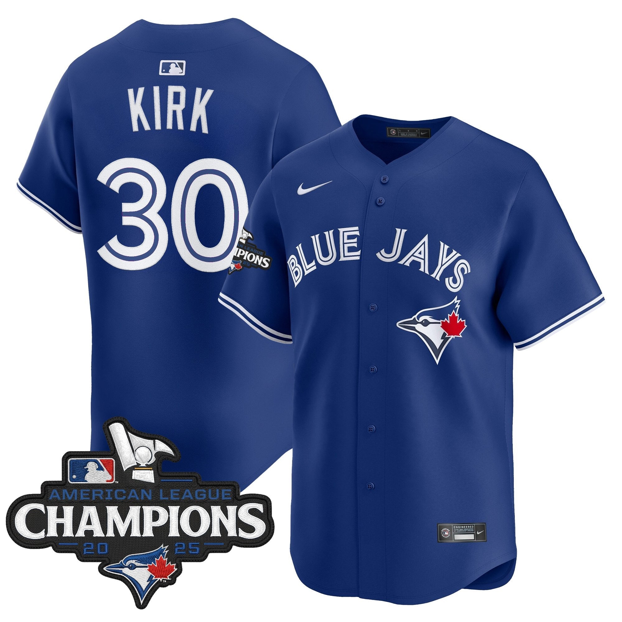 Men’s Toronto 2025 American League Champions Vapor Premier Limited Jersey