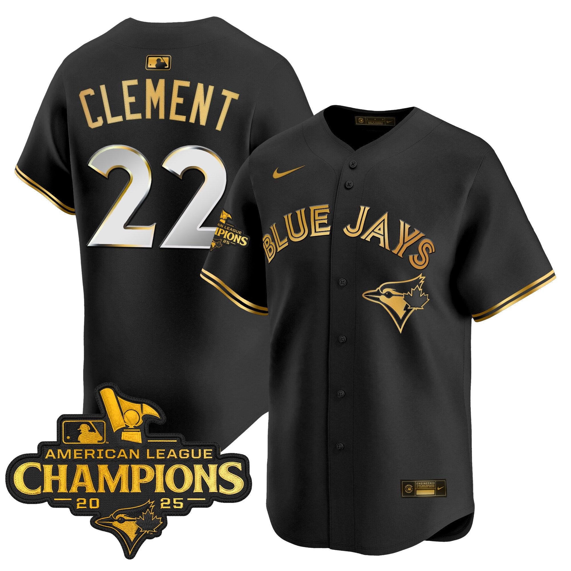 Men’s Toronto 2025 American League Champions Vapor Premier Limited Jersey
