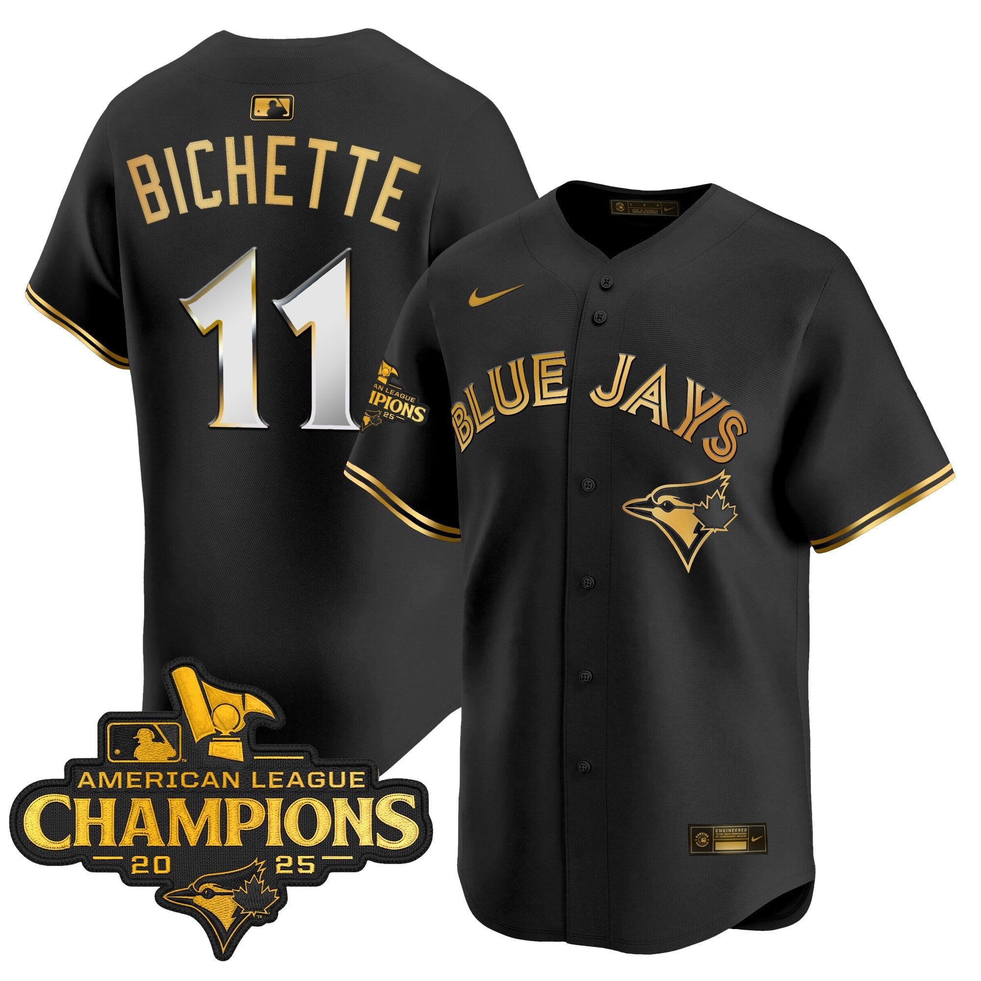 Men’s Toronto 2025 American League Champions Vapor Premier Limited Jersey
