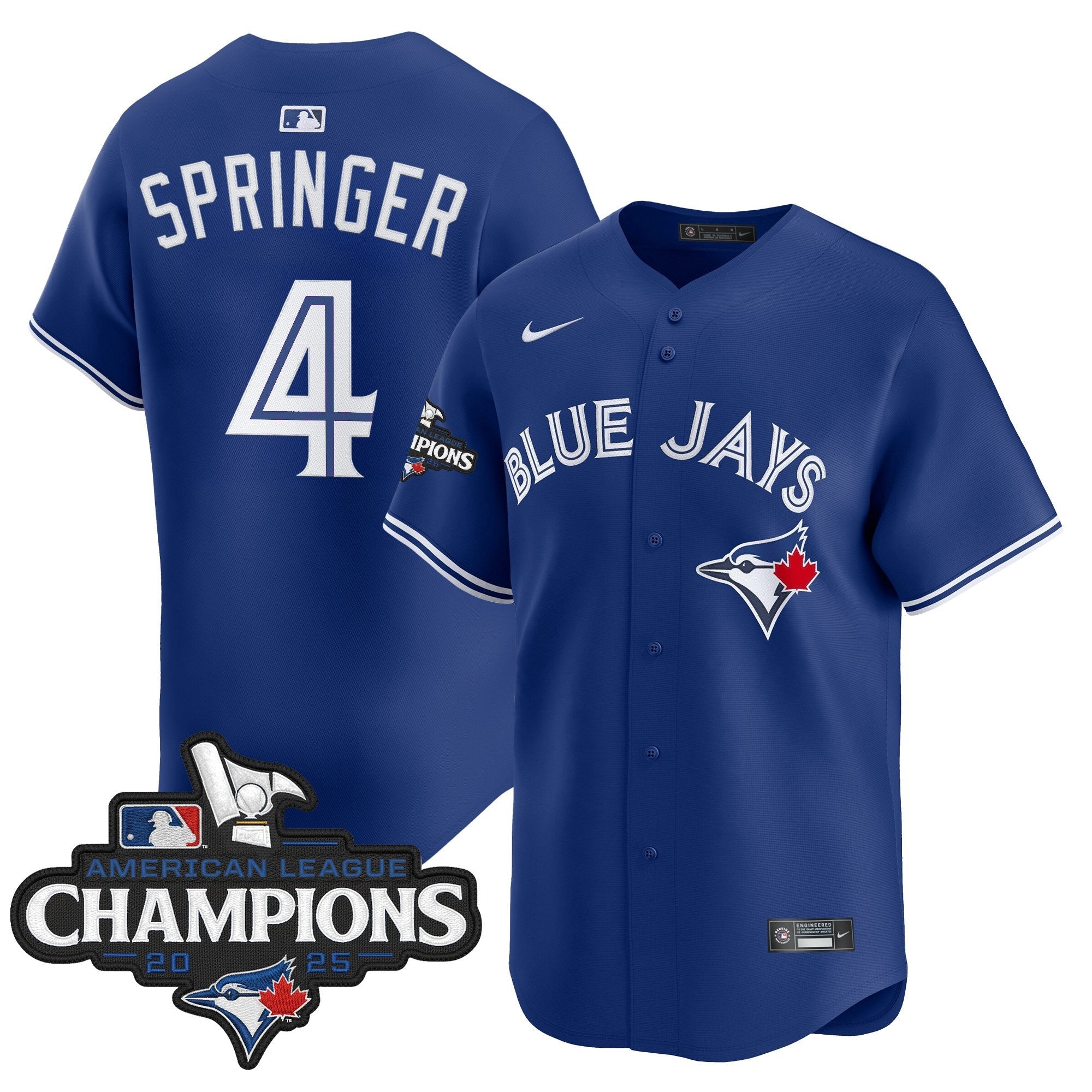 Men’s Toronto 2025 American League Champions Vapor Premier Limited Jersey