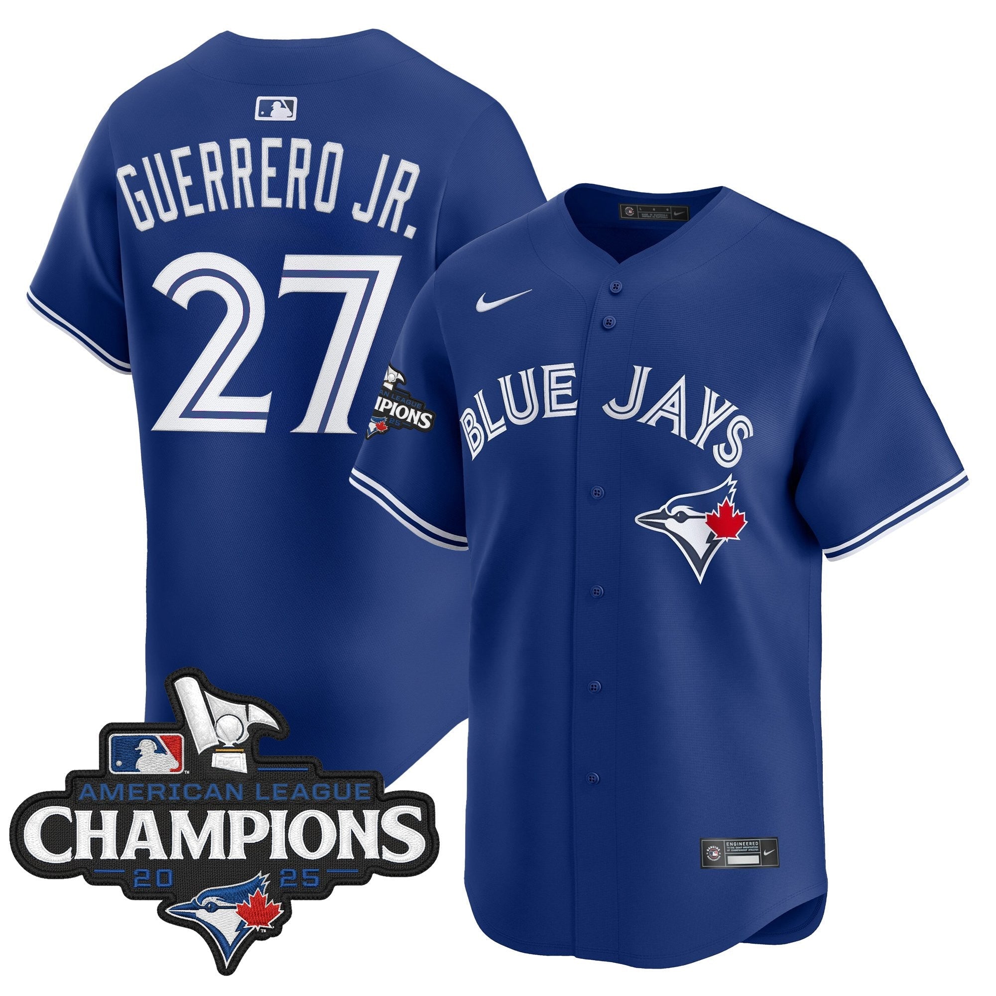Men’s Toronto 2025 American League Champions Vapor Premier Limited Jersey