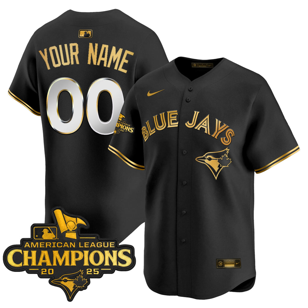 Toronto 2025 American League Champions Vapor Premier Limited Custom Jersey