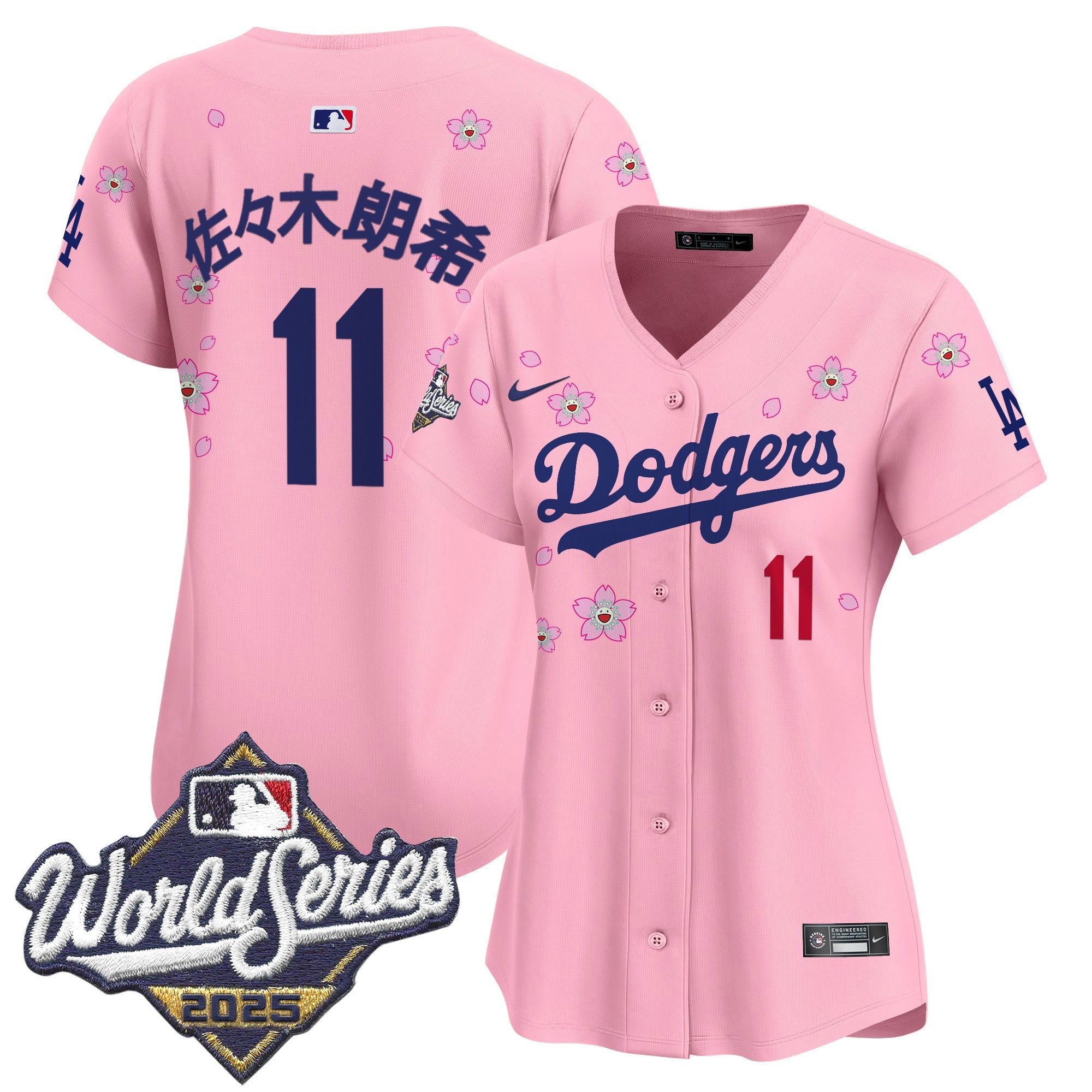 Women’s 2025 World Series x Tokyo Series Vapor Premier Limited Jersey – Stitched