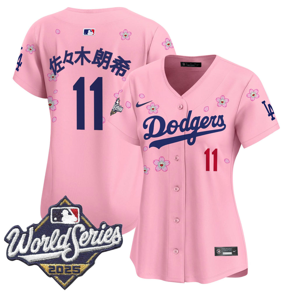 Women’s 2025 World Series x Tokyo Series Vapor Premier Limited Jersey – Stitched