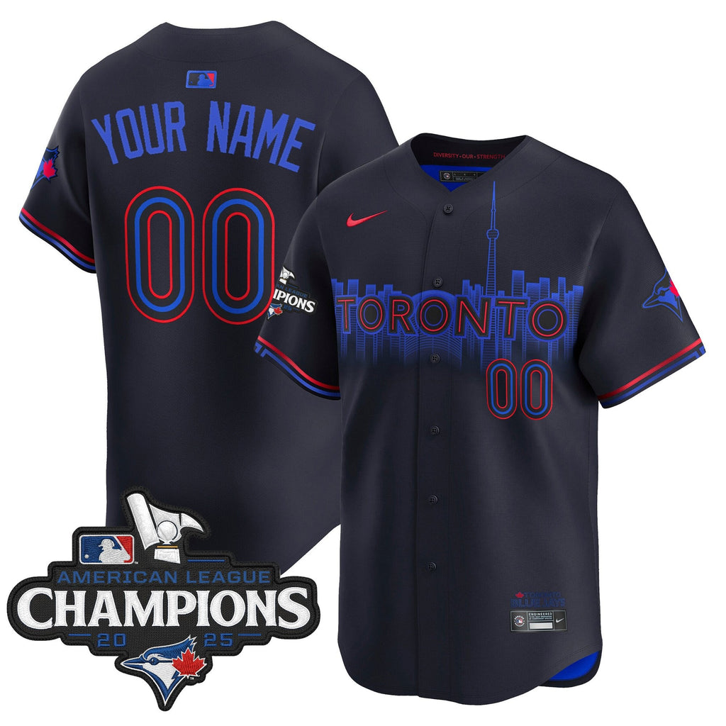 Toronto 2025 American League Champions Vapor Premier Limited Custom Jersey