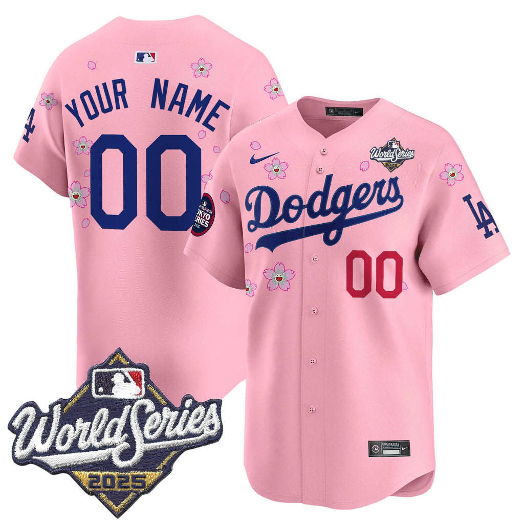 2025 World Series x Tokyo Series Vapor Premier Limited Custom Jersey V2 – Stitched