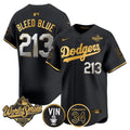 Men’s 2025 World Series Vapor Premier Limited Jersey – Vin Scully & Fernando Patch