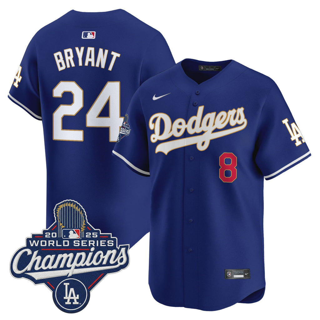 Men’s 2025 World Series Champions Patch Gold Trim Vapor Premier Limited Jersey