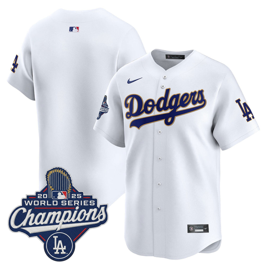 Men’s 2025 World Series Champions Patch Gold Trim Vapor Premier Limited Jersey