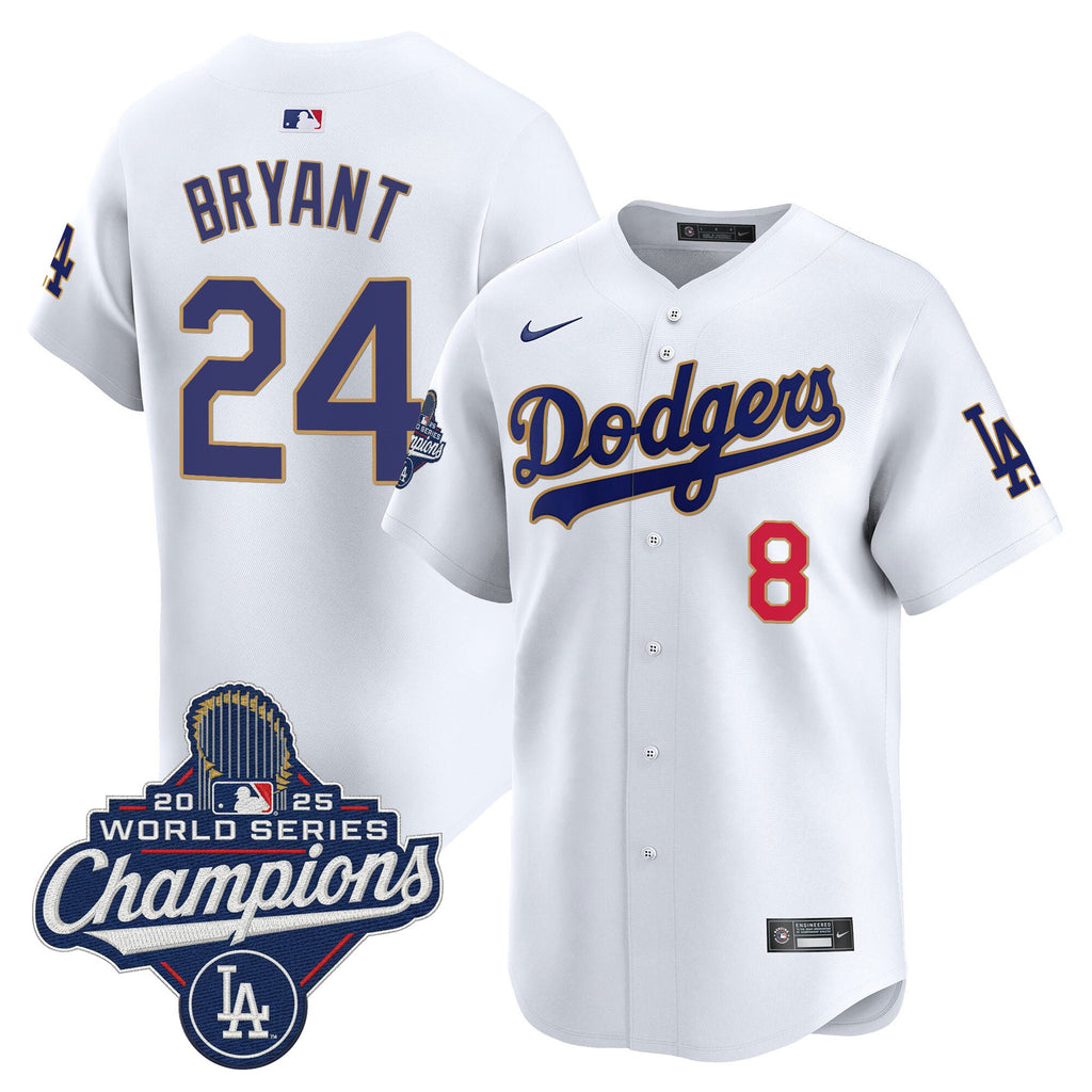 Men’s 2025 World Series Champions Patch Gold Trim Vapor Premier Limited Jersey