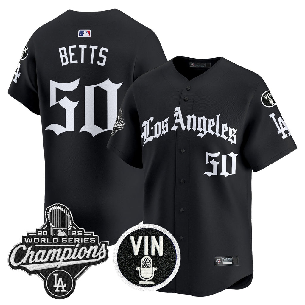 Men’s 2025 World Series Champions Vapor Premier Limited Jersey – LA Gothic Edition