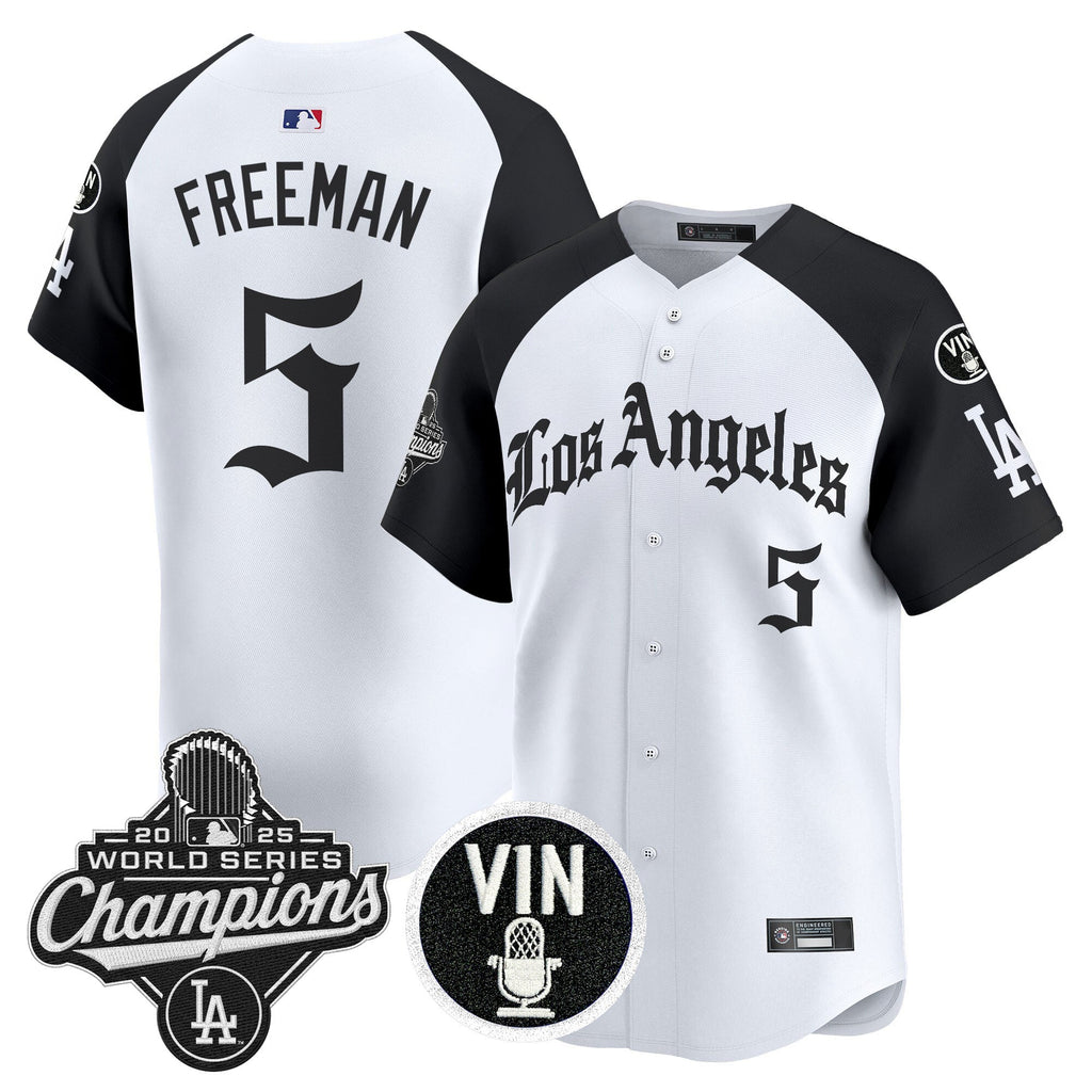 Men’s 2025 World Series Champions Vapor Premier Limited Jersey – LA Gothic Edition